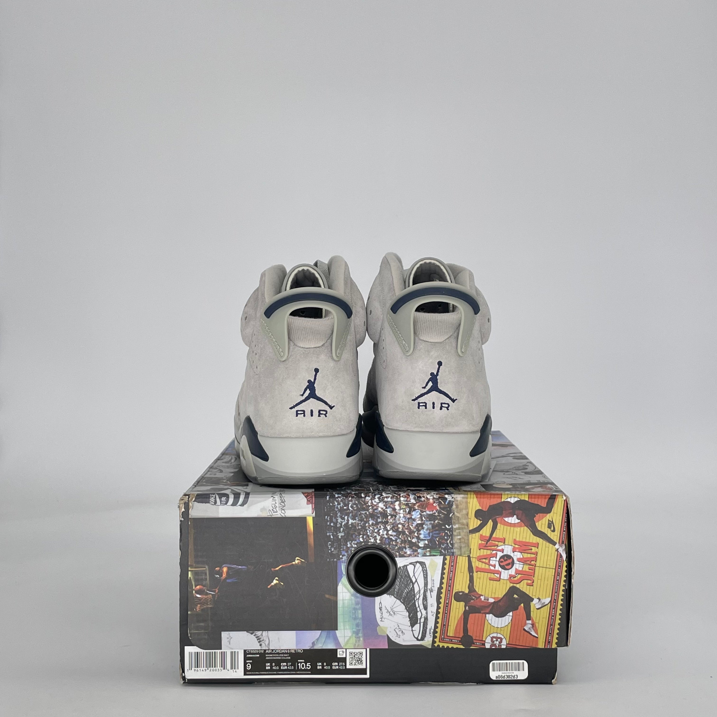AIR JORDAN 6 GEORGETOWN (2022) CT8529-012 SIZE 9/10.5W