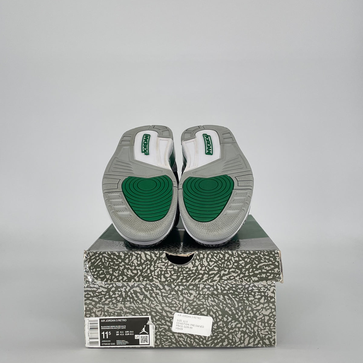 Jordan 3 Retro Pine Green