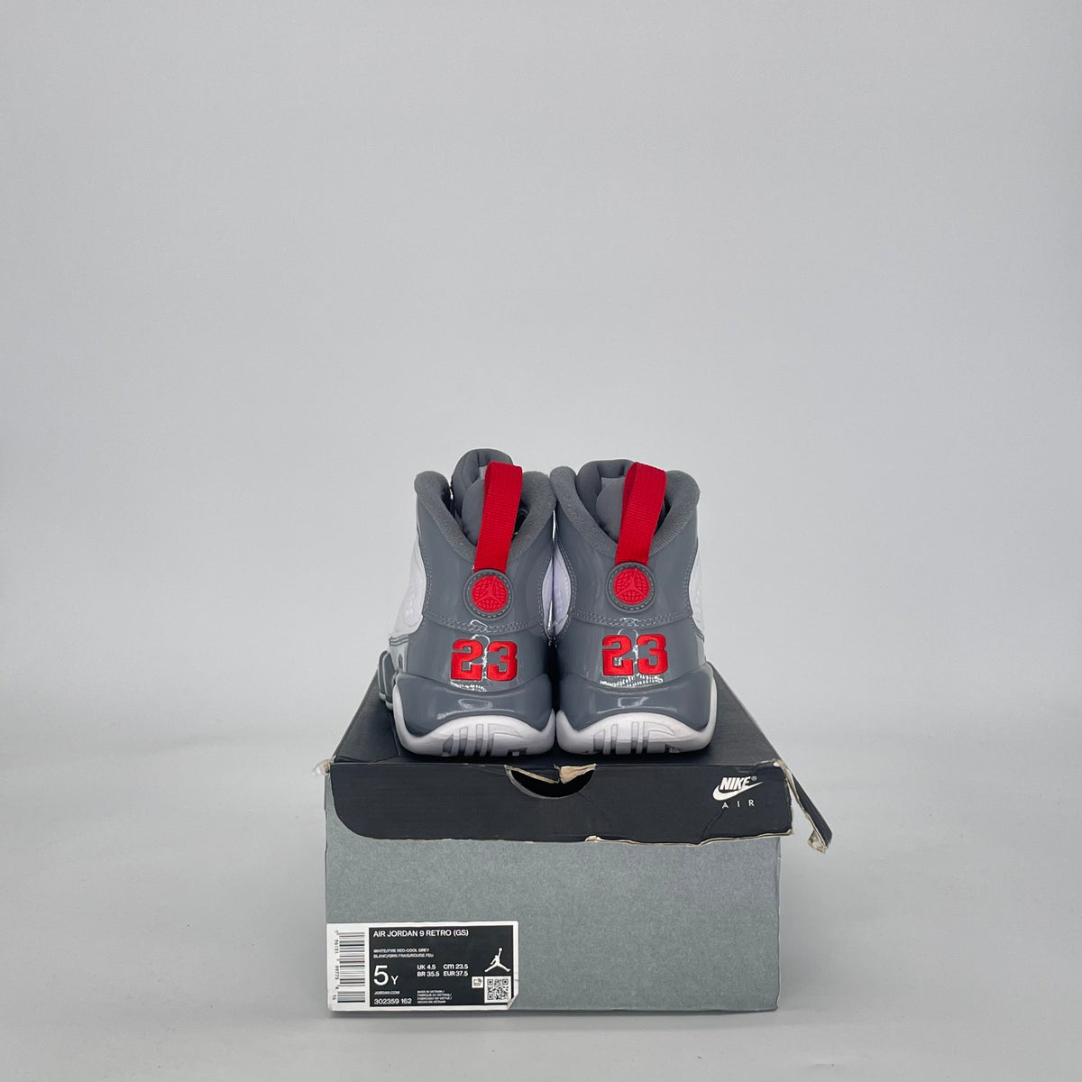 Jordan 9 Retro Fire Red (GS)