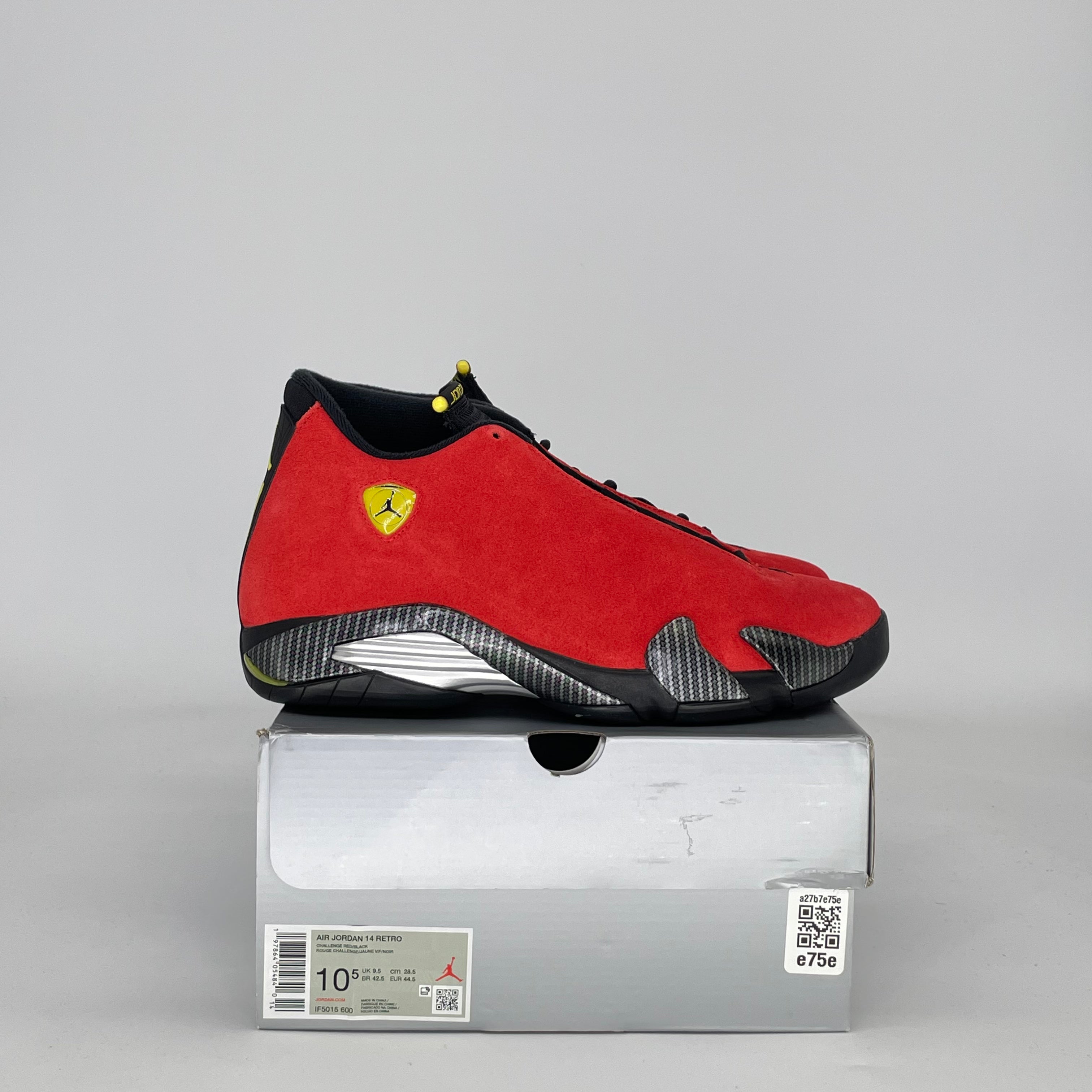 AIR JORDAN 14 FERRARI IF5015-600 SIZE 10.5/12W