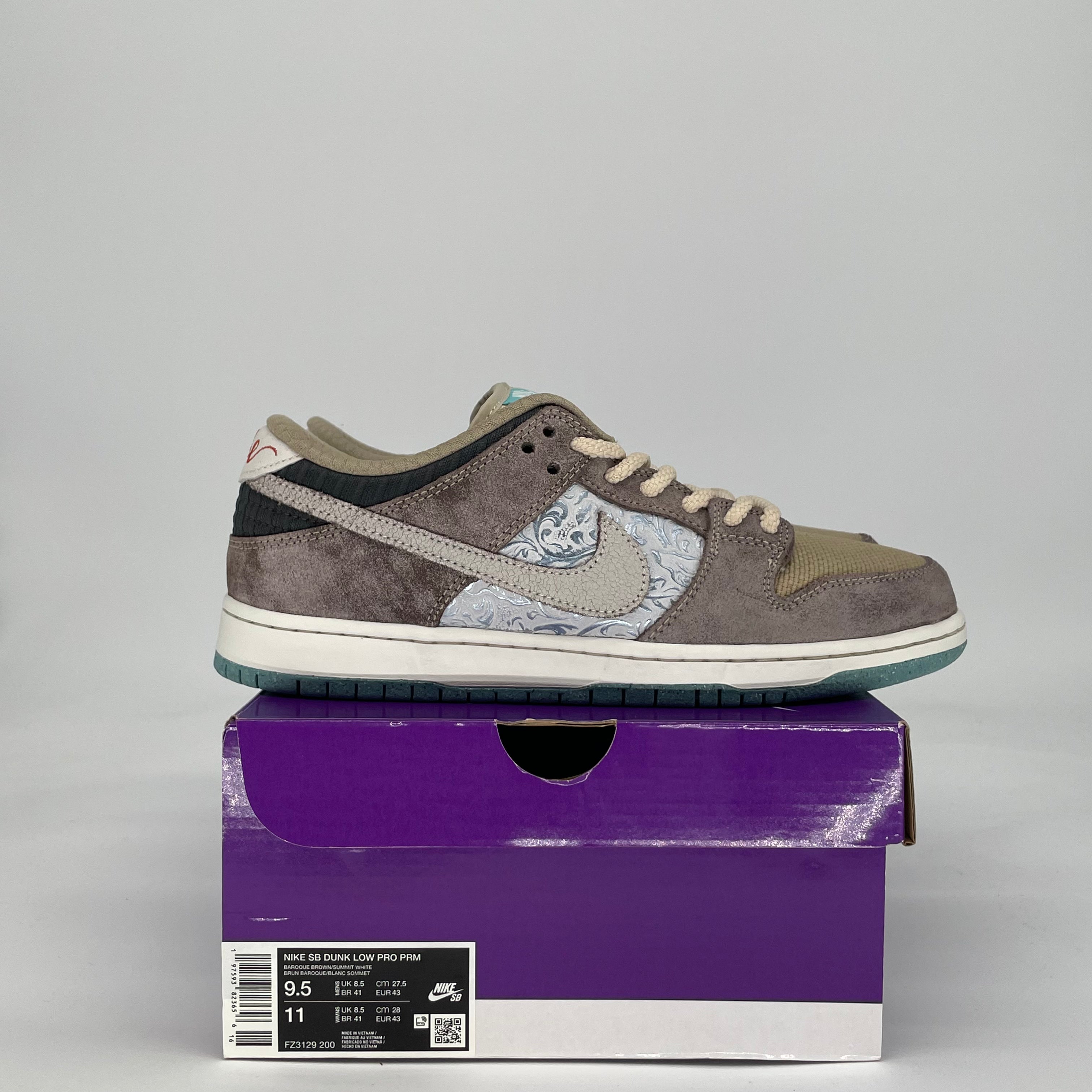 NIKE SB DUNK LOW BIG MONEY SAVINGS FZ3129-200 SIZE 9.5/11W