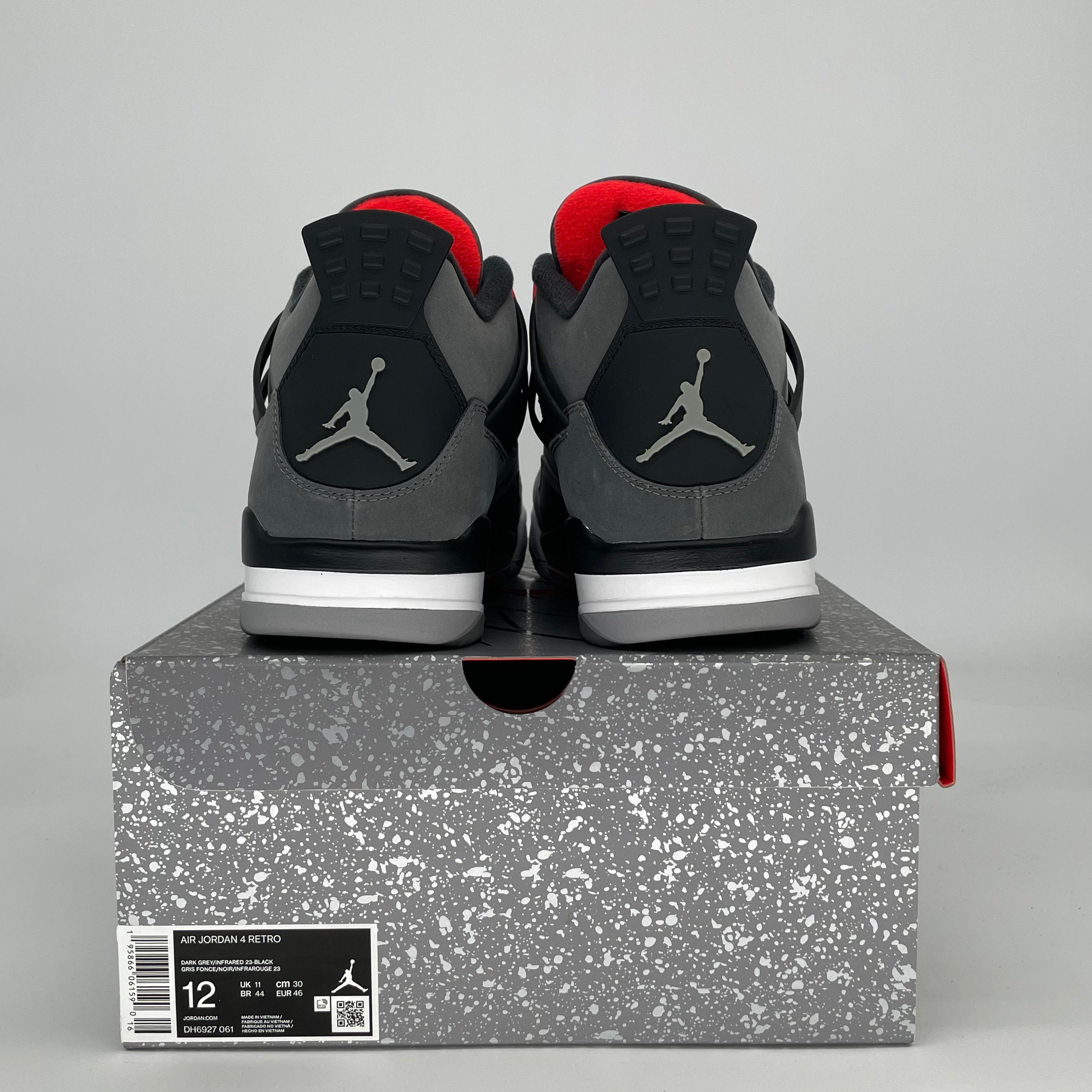 AIR JORDAN 4 INFRARED DH6927-061 SIZE 12/13.5W