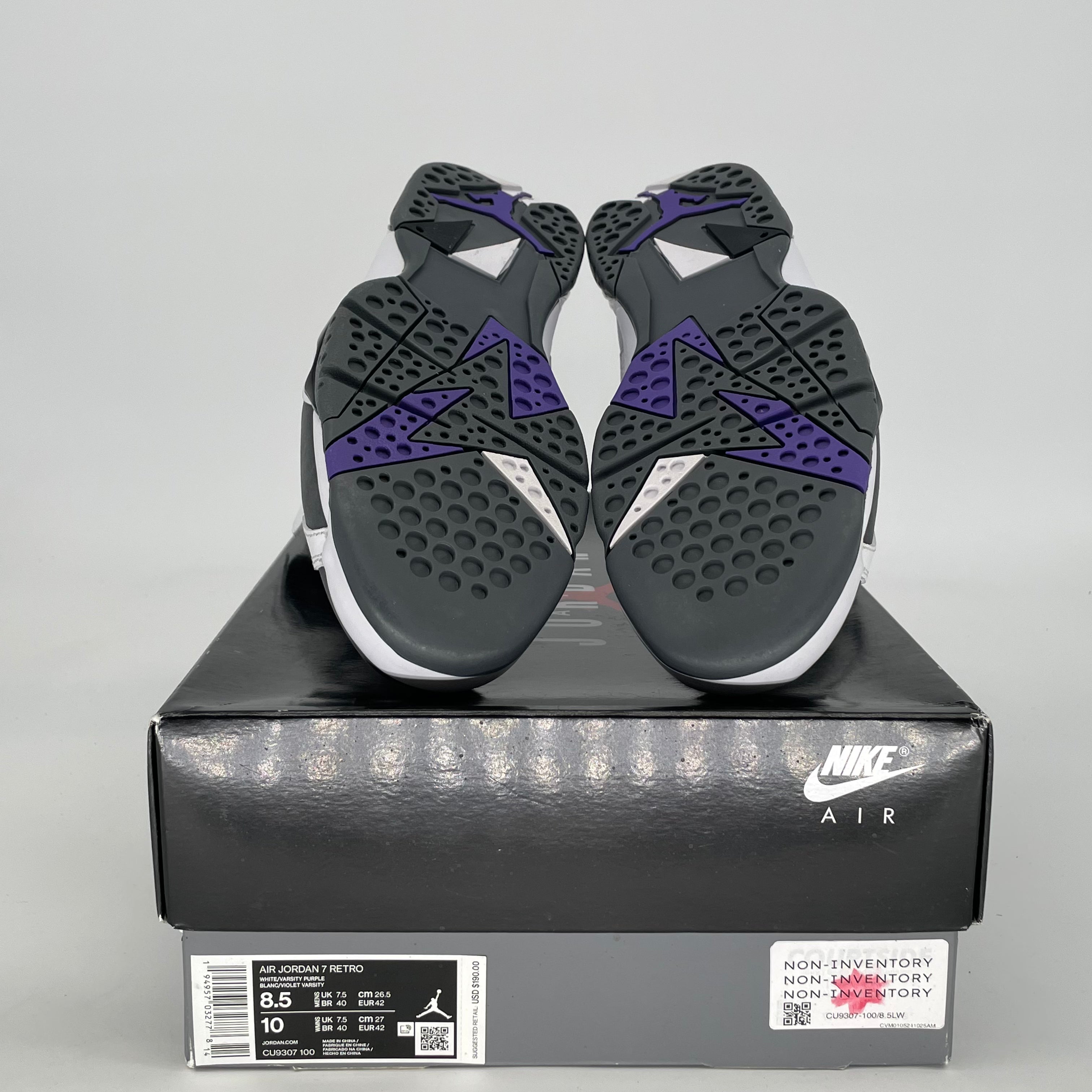 AIR JORDAN 7 FLINT CU9307-100 SIZE 8.5/10W