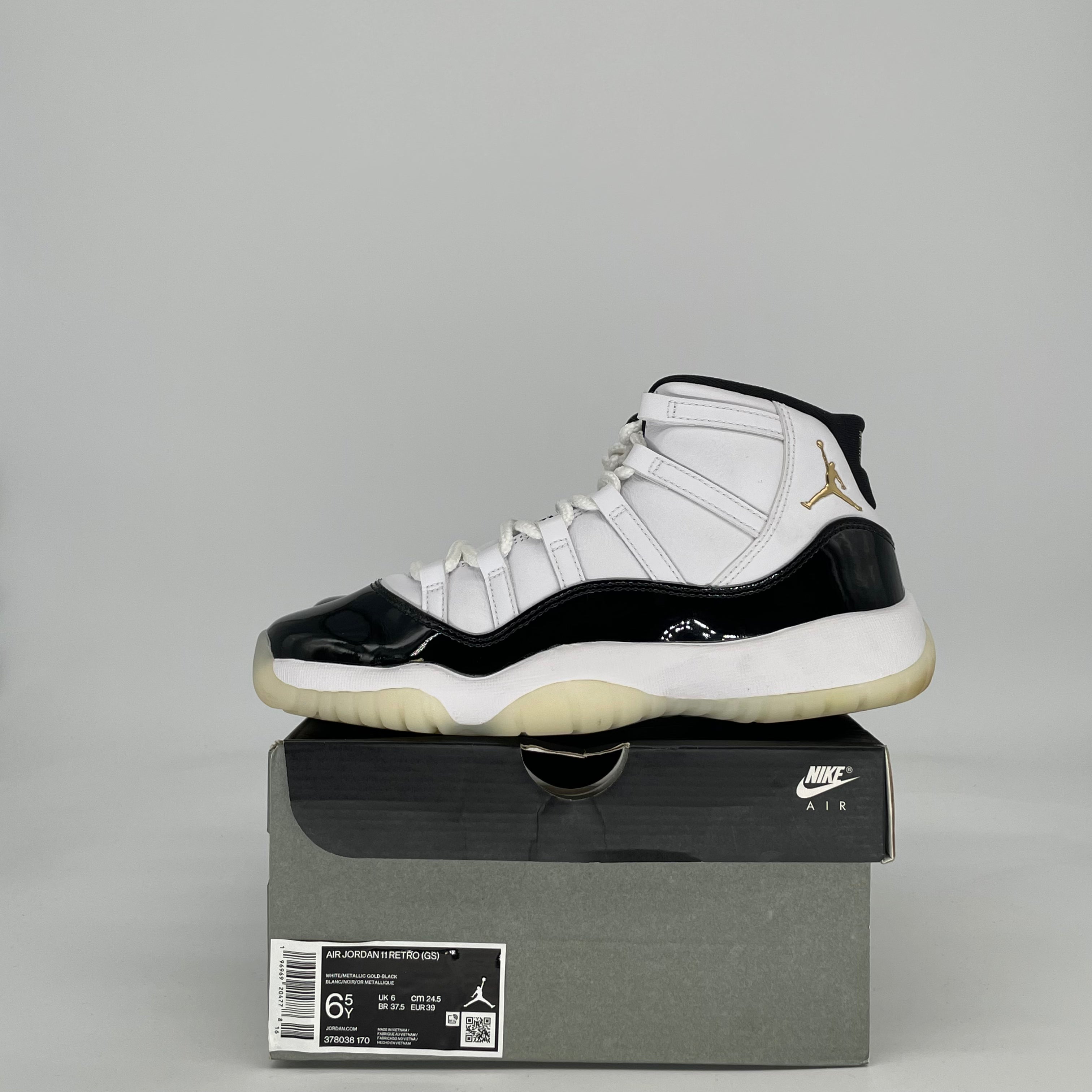 AIR JORDAN 11 DMP GRATITUDE 378038-170 SIZE 6.5/8W