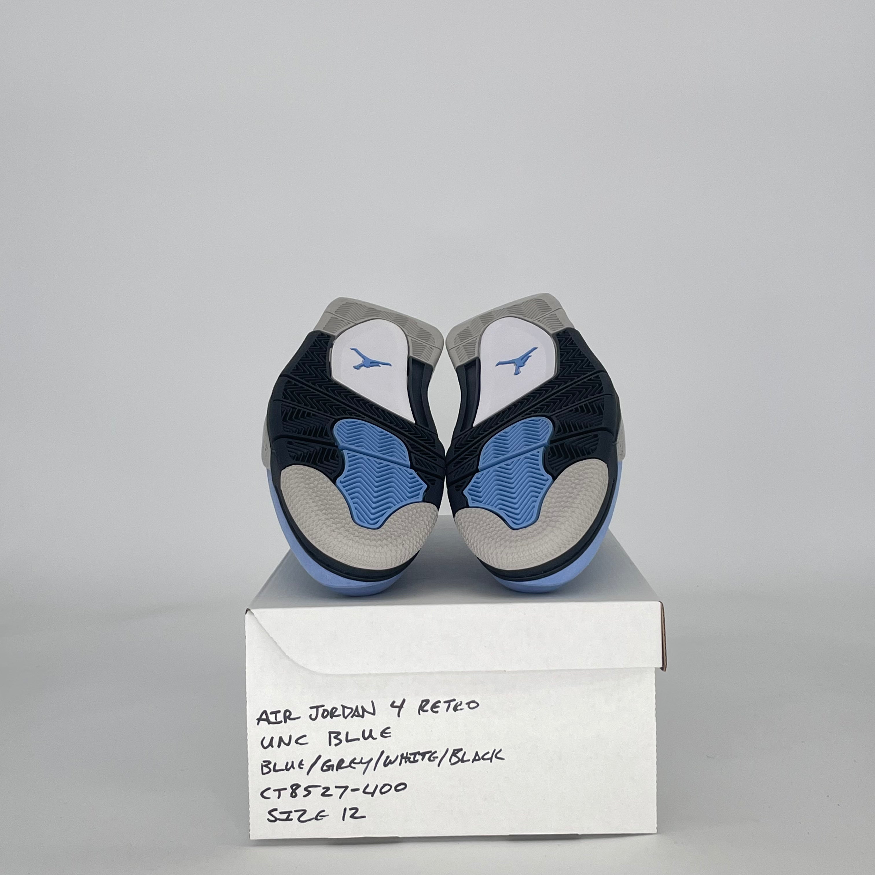 AIR JORDAN 4 UNIVERSITY BLUE CT8527-400 SIZE 12/13.5W