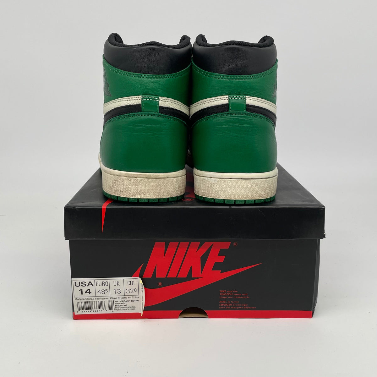 Jordan 1 Retro High Pine Green