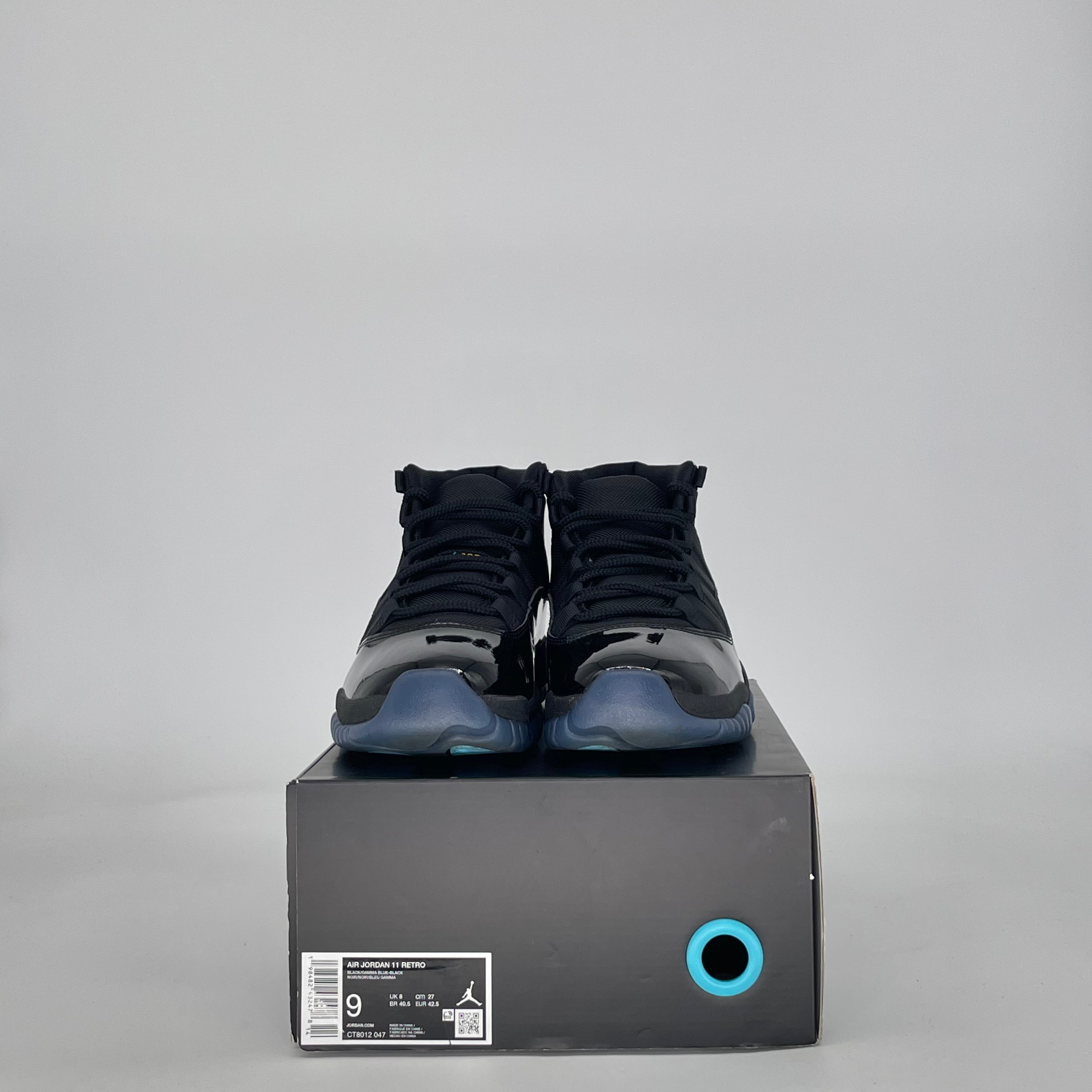 AIR JORDAN 11 GAMMA BLUE CT8012-047 SIZE 9/10.5W