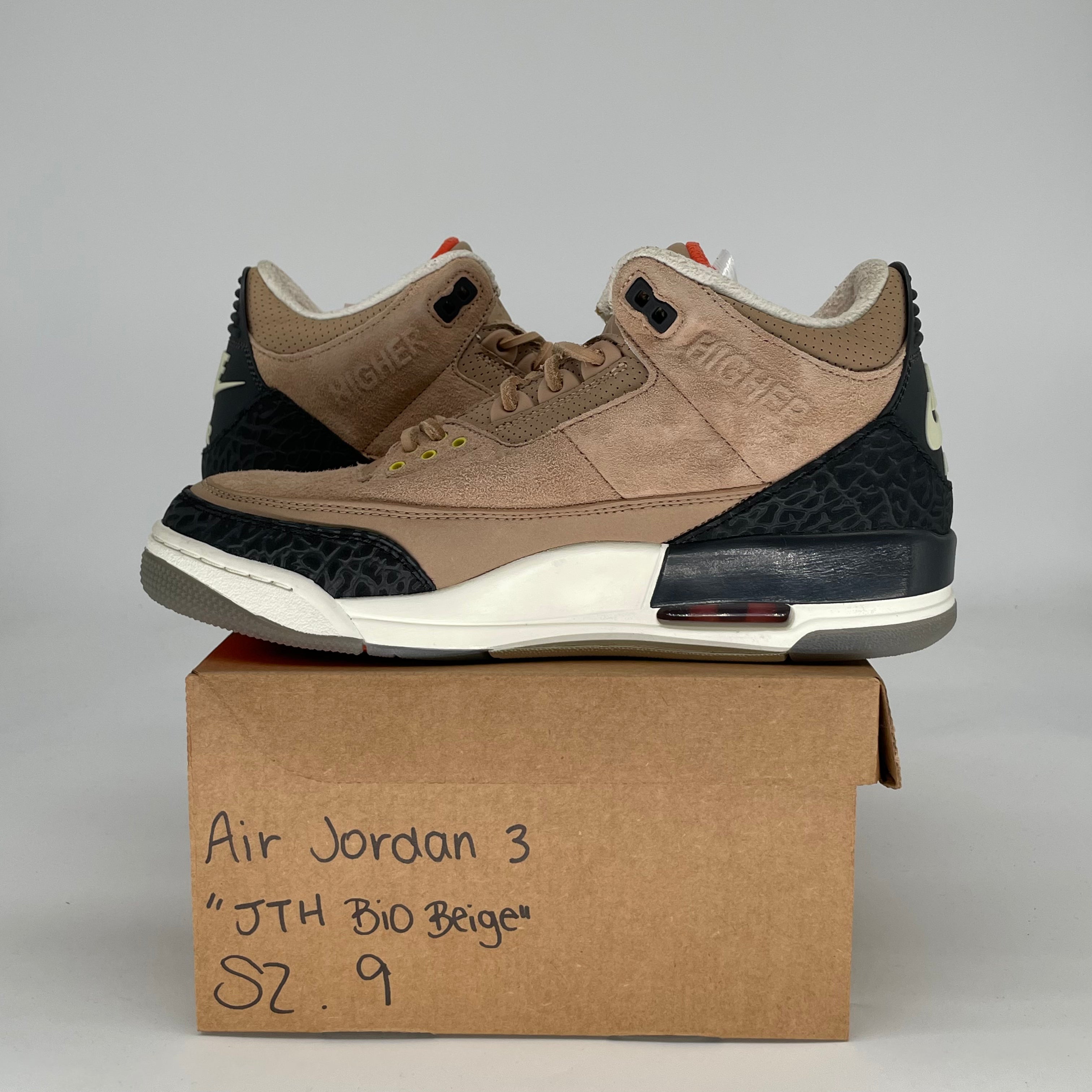 AIR JORDAN 3 JTH BIO BEIGE AV6683-200 SIZE 9/10.5W