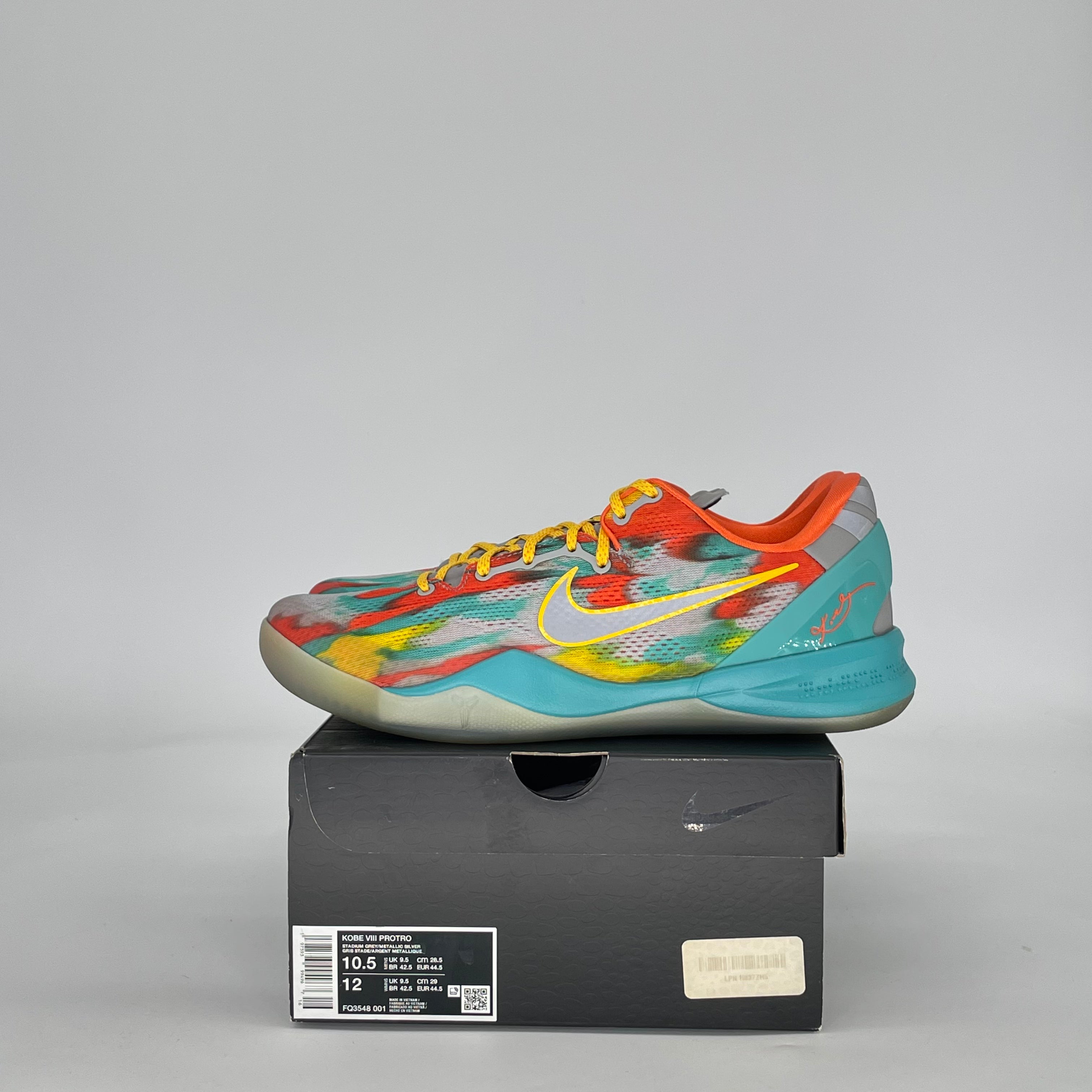 NIKE KOBE 8 PROTRO VENICE BEACH (2024) FQ3548-001 SIZE 10.5/12W