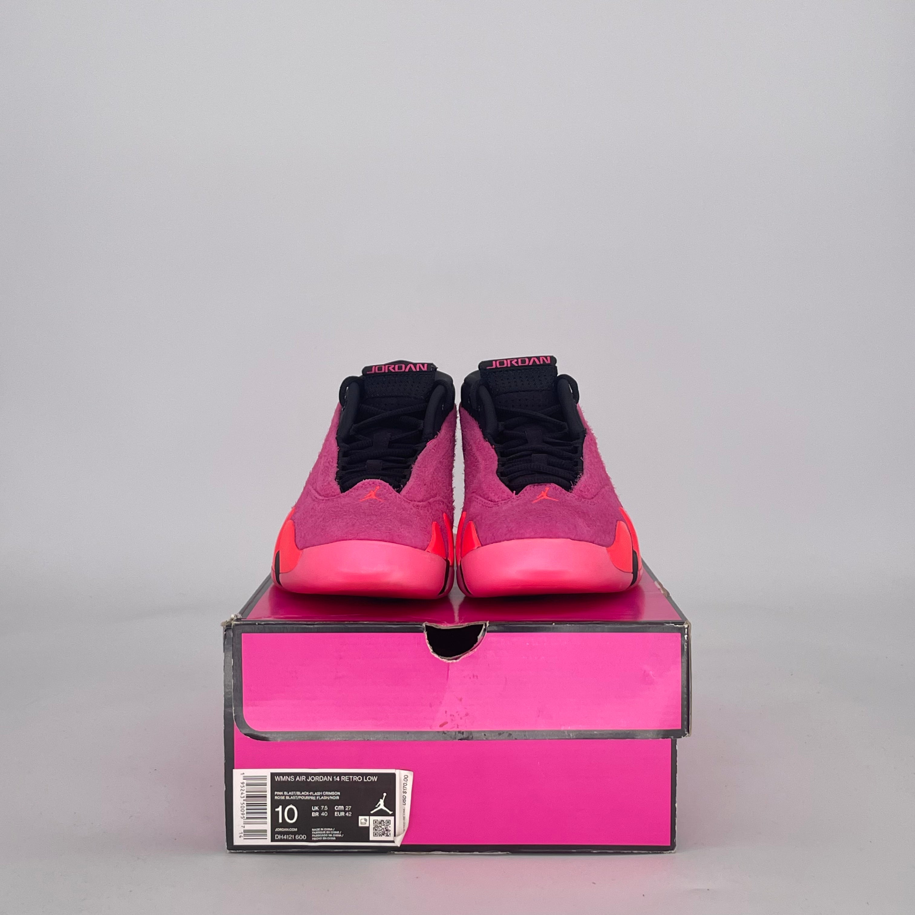 AIR JORDAN 14 LOW SHOCKING PINK DH4121-600 SIZE 8.5/10W