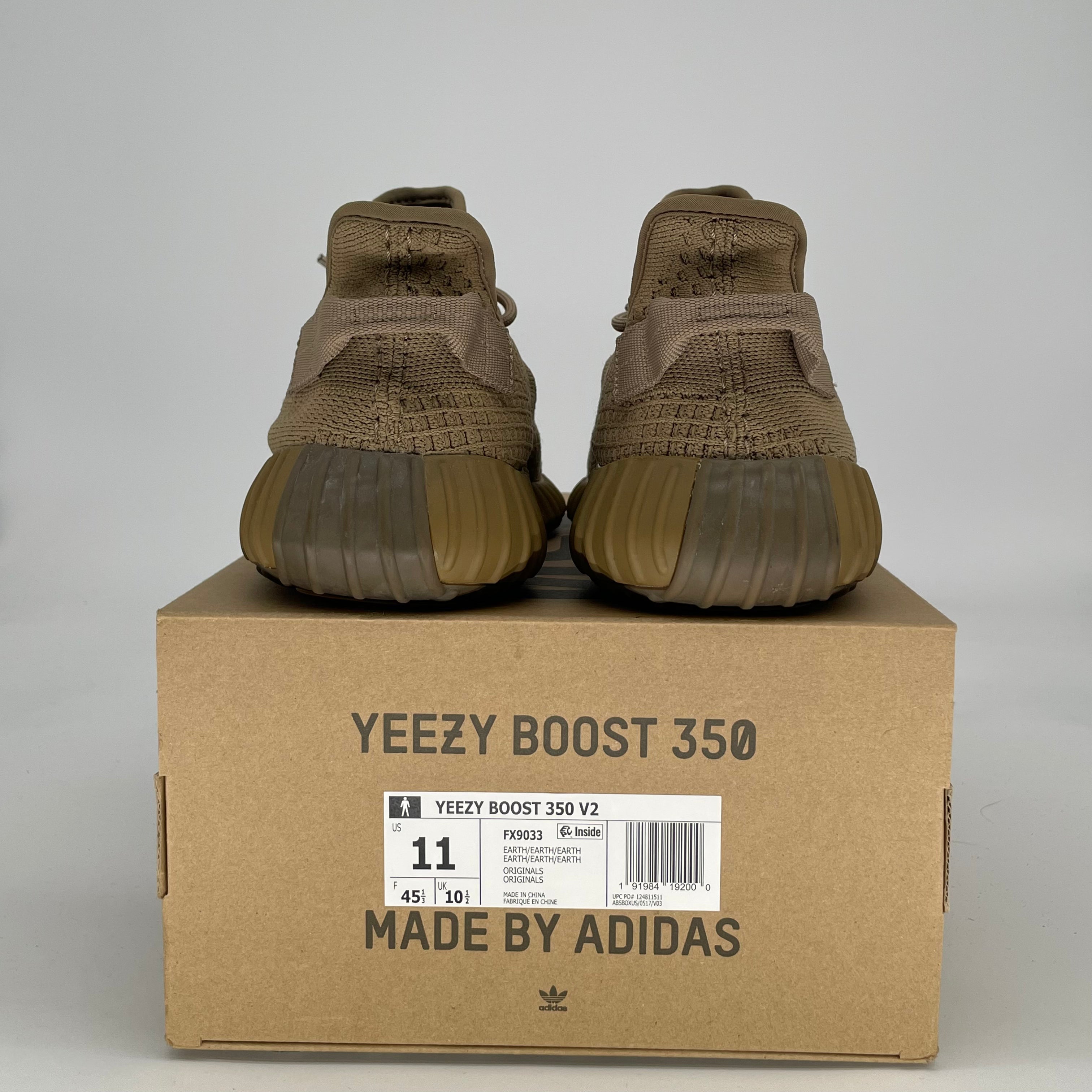 ADIDAS YEEZY 350 V2 EARTH FX9033 SIZE 11/12.5W