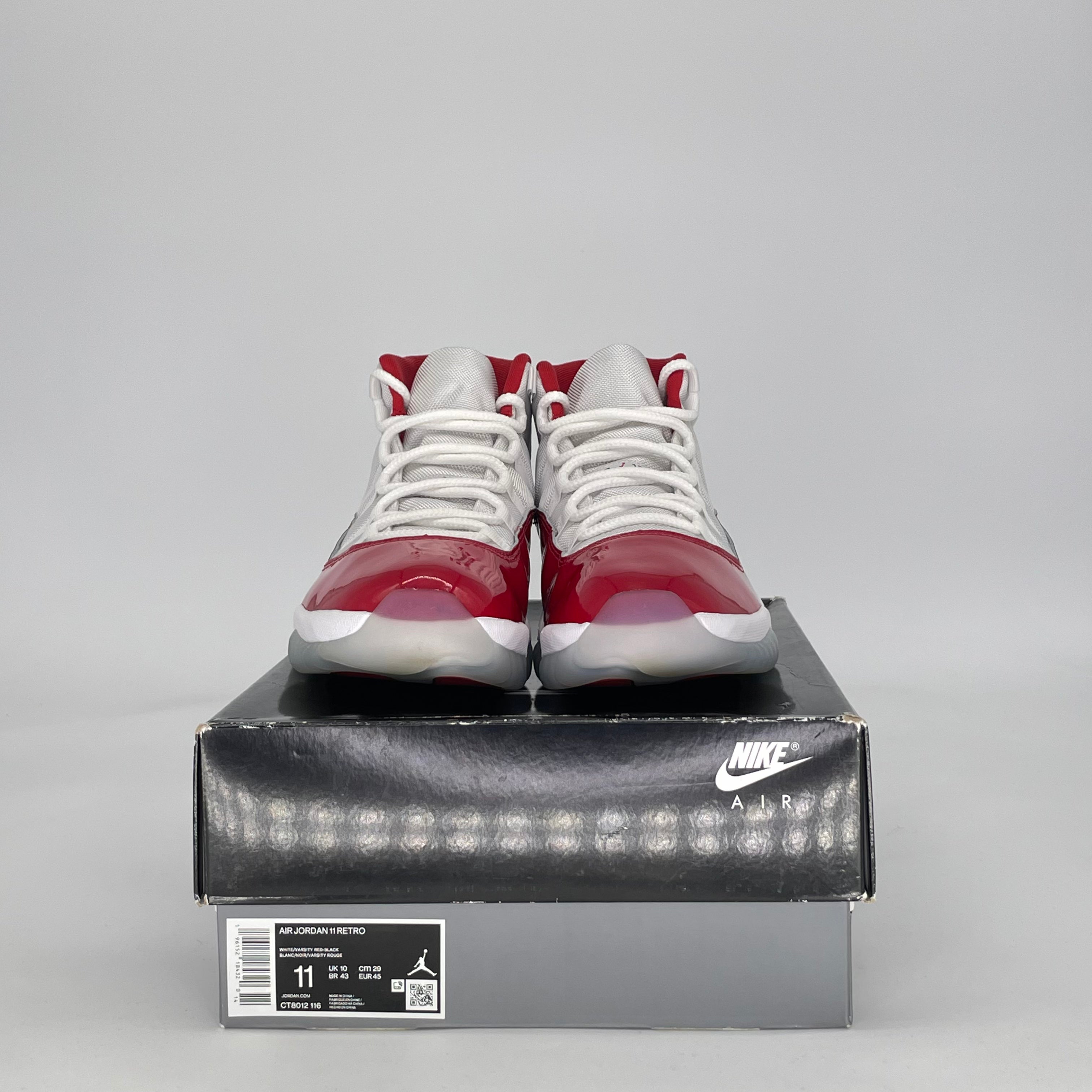 AIR JORDAN 11 CHERRY CT8012-116 SIZE 11/12.5W