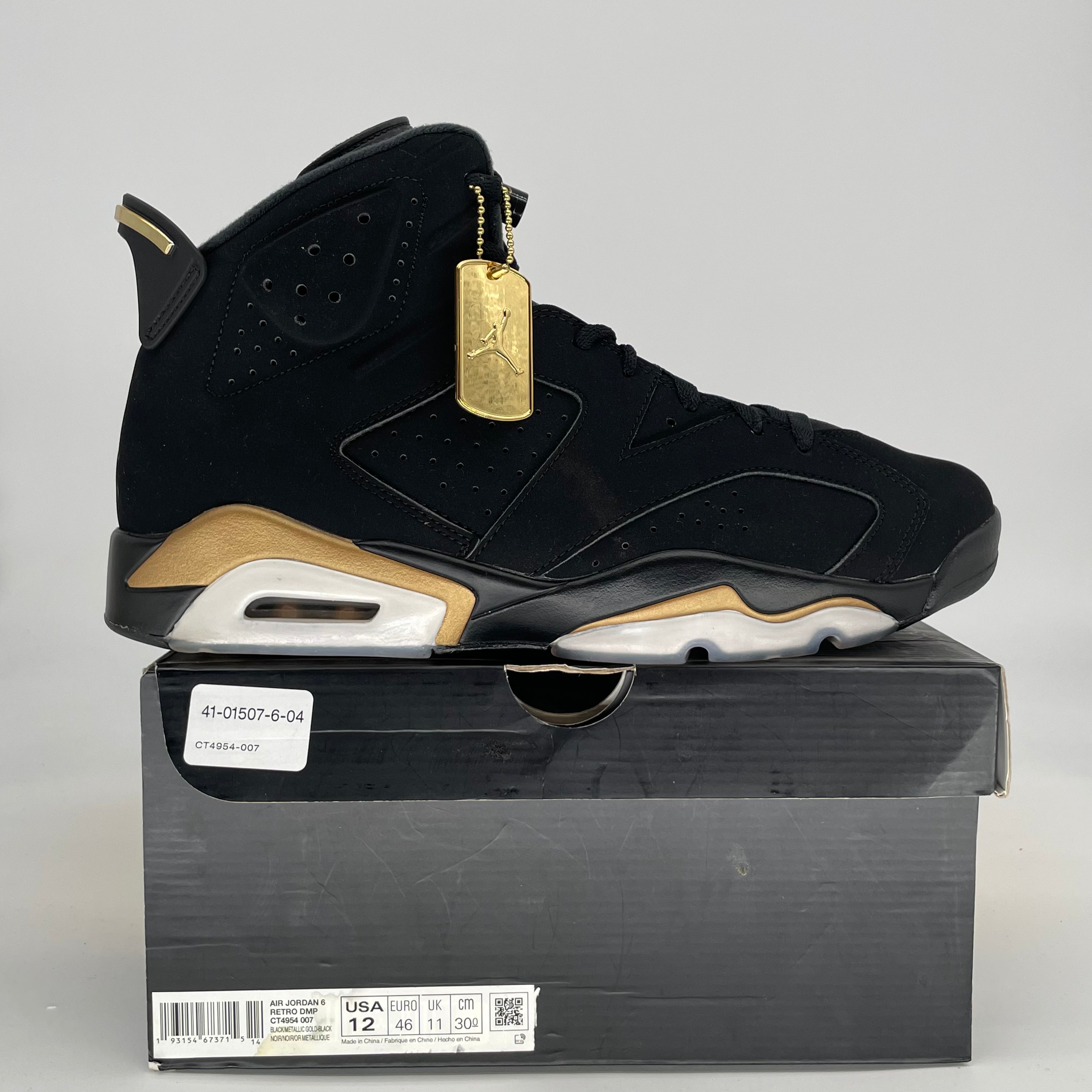 AIR JORDAN 6 DMP CT4954-007 SIZE 12/13.5W
