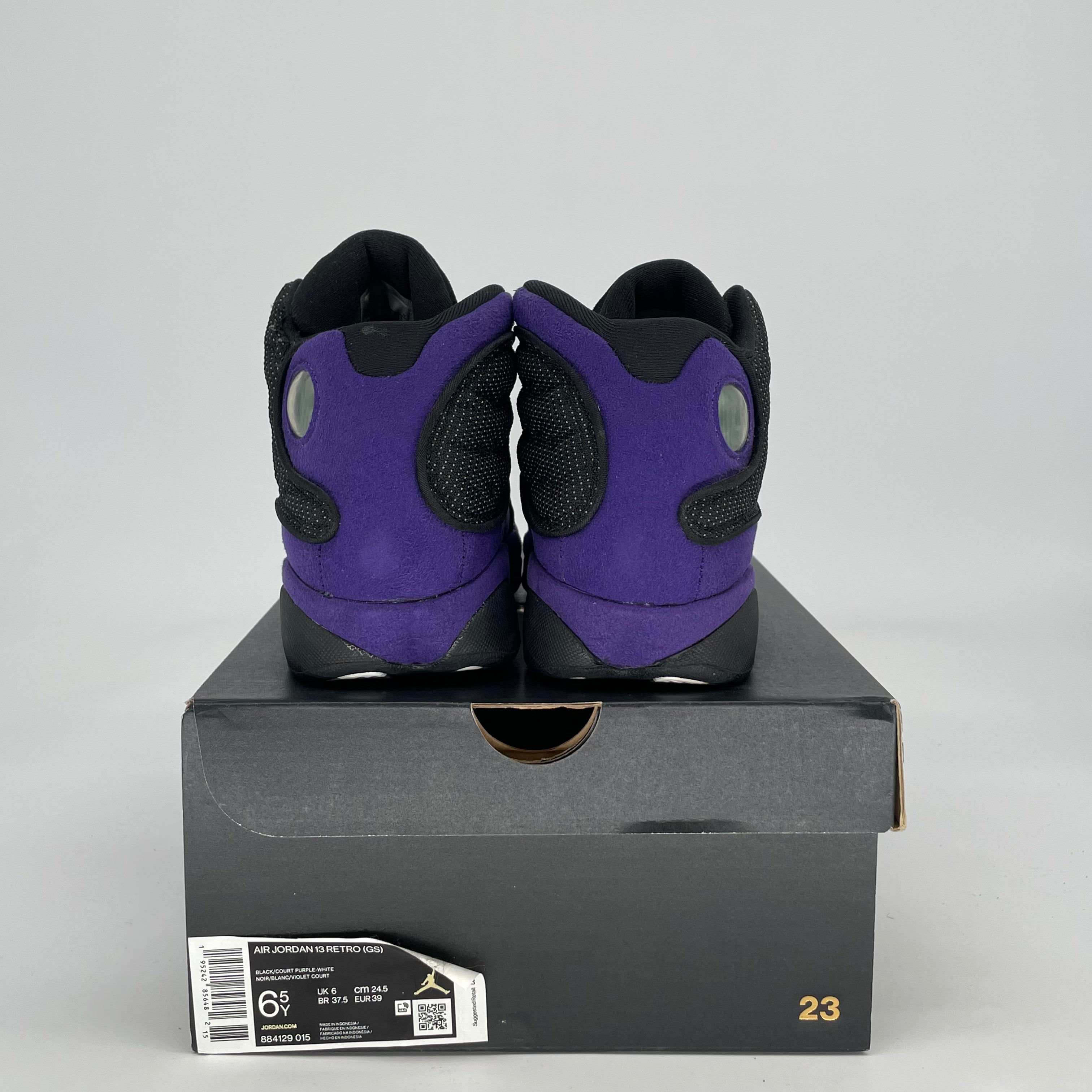 AIR JORDAN 13 COURT PURPLE 884129-015 SIZE 6.5/8W