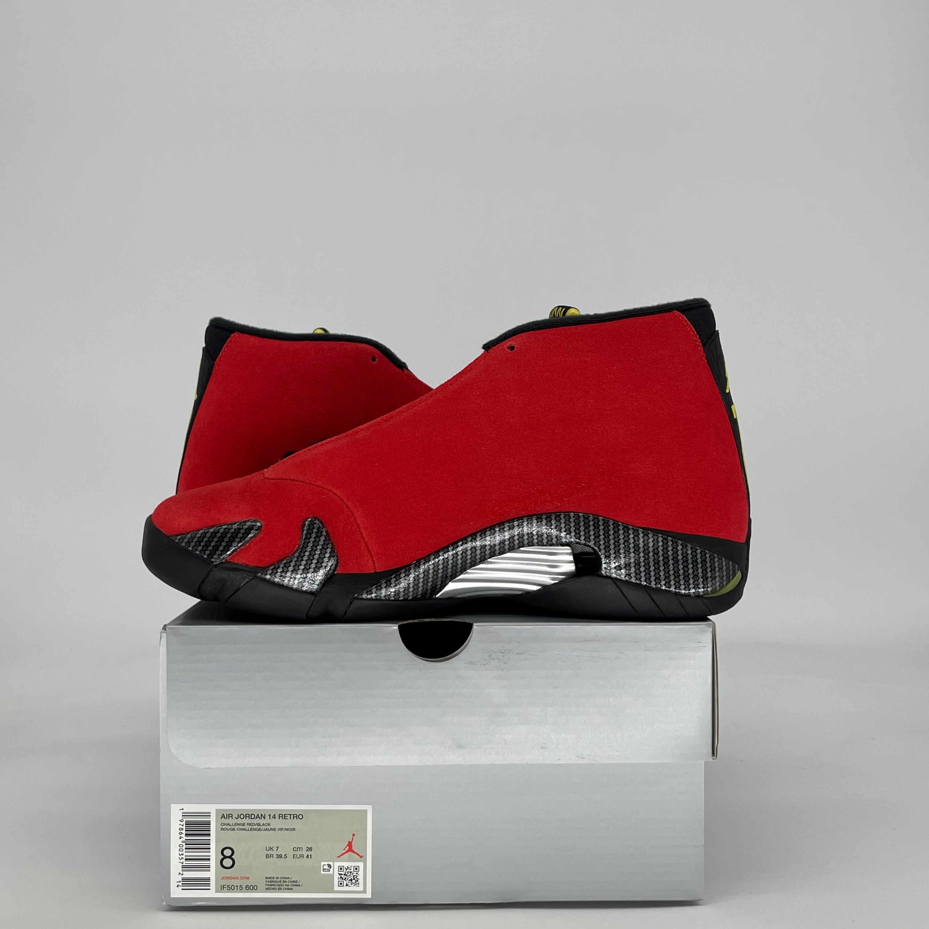 AIR JORDAN 14 FERRARI IF5015-600 SIZE 8/9.5W