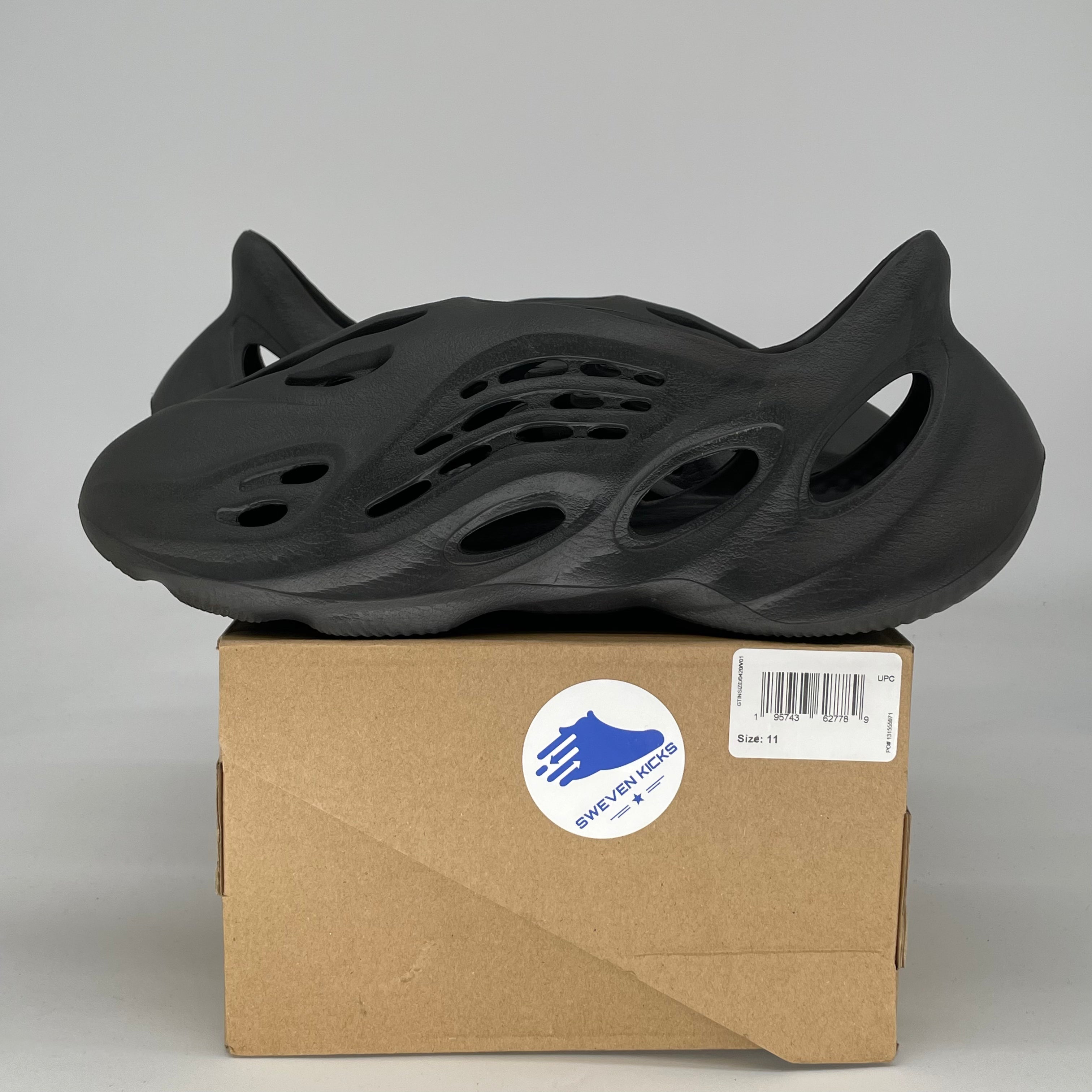 ADIDAS YEEZY FOAM RNR ONYX HP8739 SIZE 11/12.5W