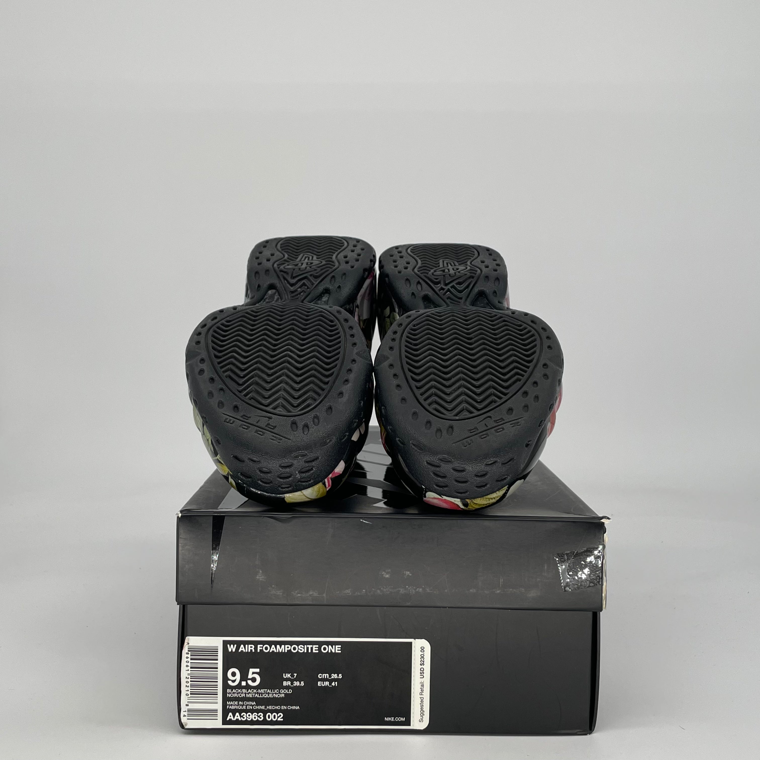 NIKE AIR FOAMPOSITE FLORAL W AA3963-002 SIZE 8/9.5W