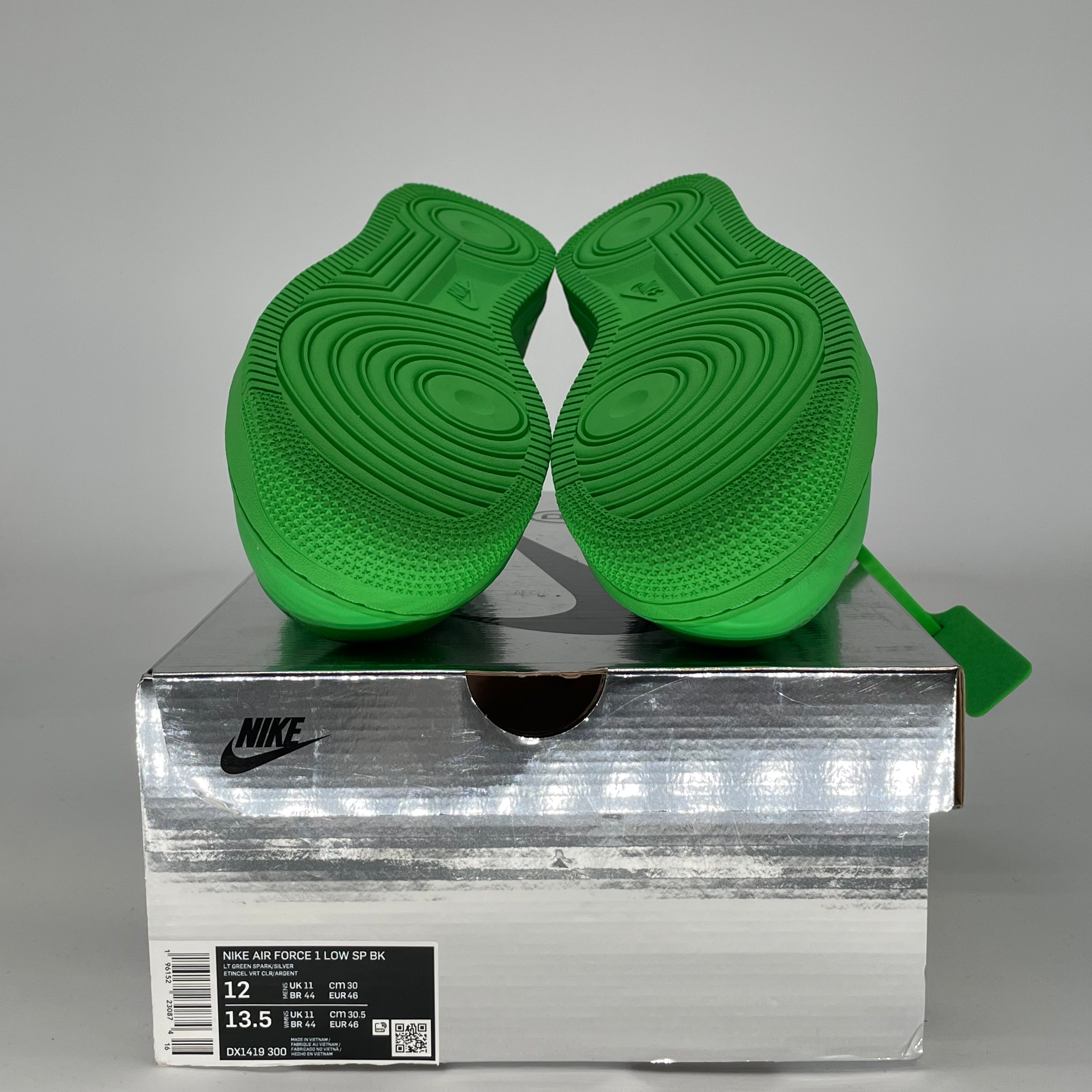 OFF WHITE X NIKE AIR FORCE 1 LOW BROOKLYN DX1419-300 SIZE 12/13.5W