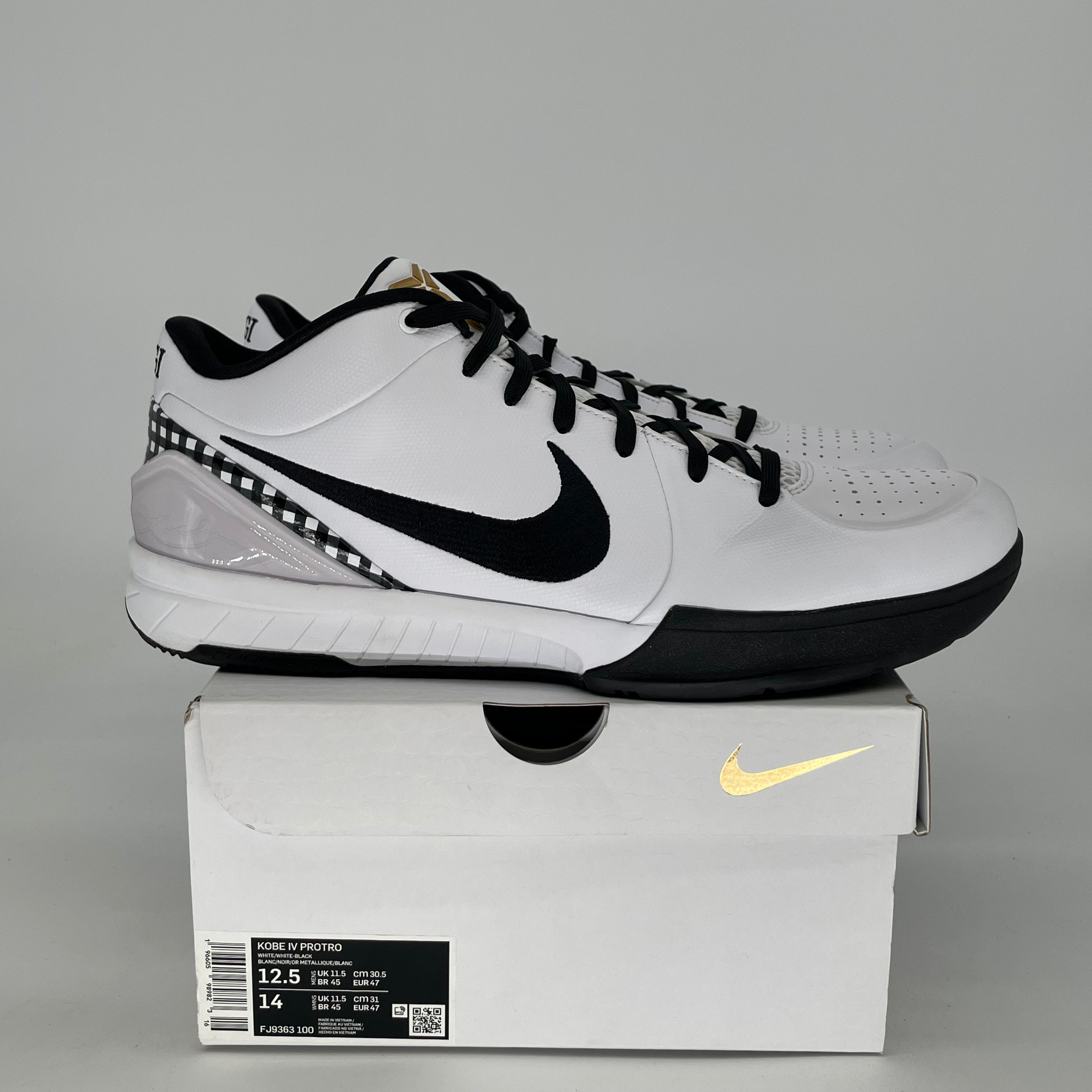 NIKE KOBE 4 PROTRO MAMBACITA GIGI FJ9363-100 SIZE 12.5/14W