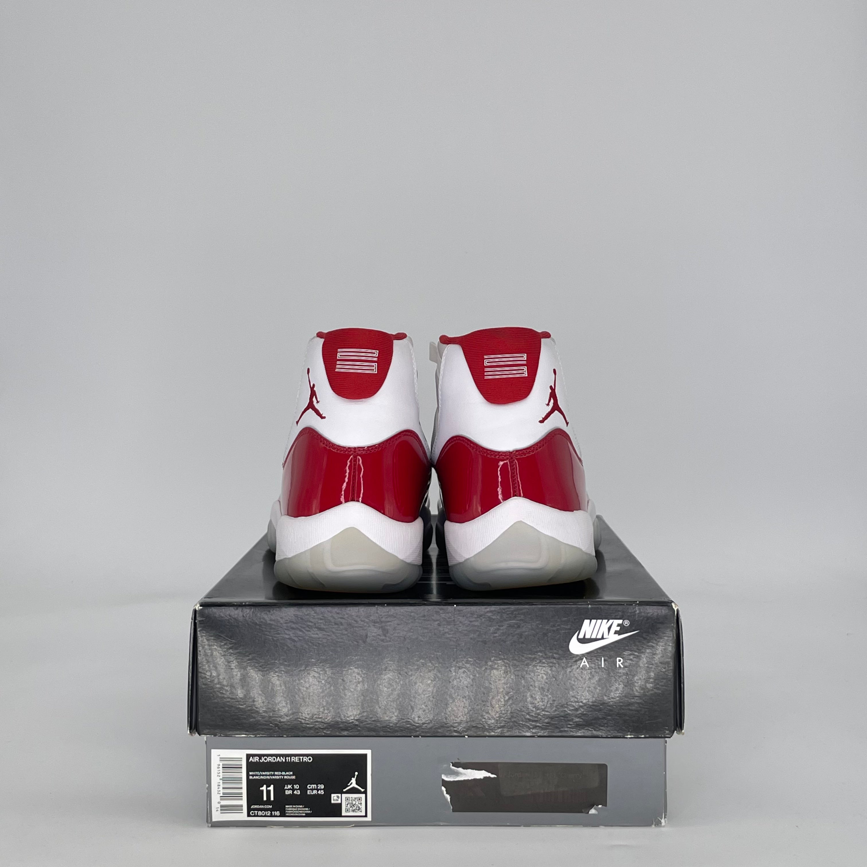 AIR JORDAN 11 CHERRY (2022) CT8012-116 SIZE 11/12.5W