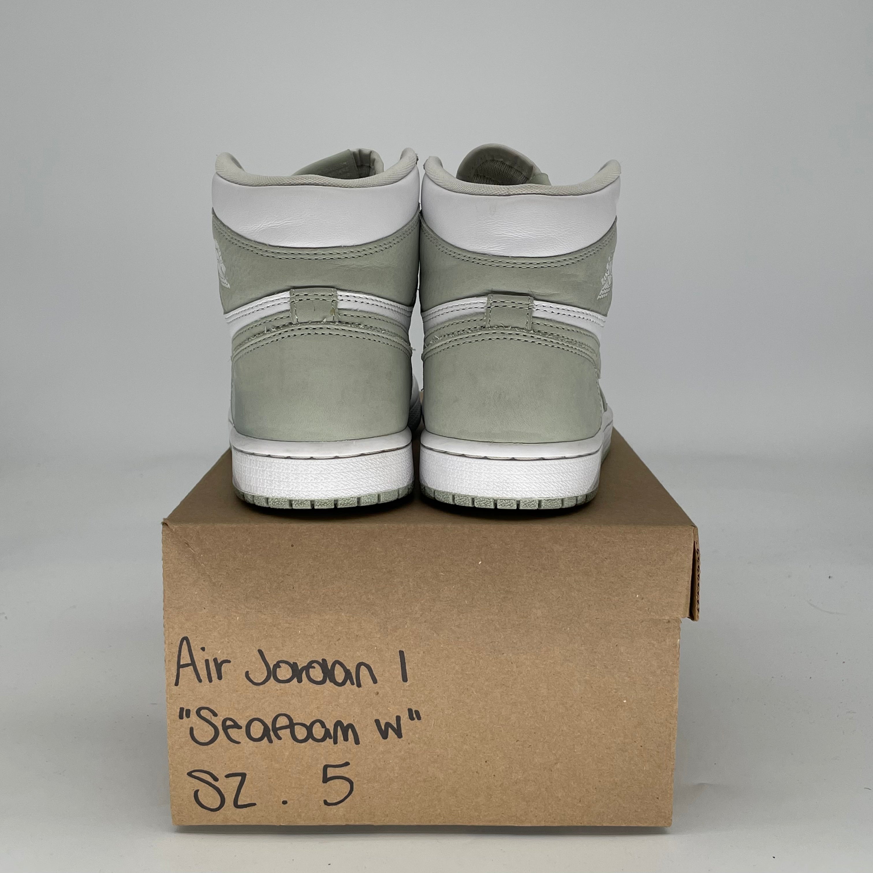 AIR JORDAN 1 SEAFOAM W CD0461-002 SIZE 5/6.5W