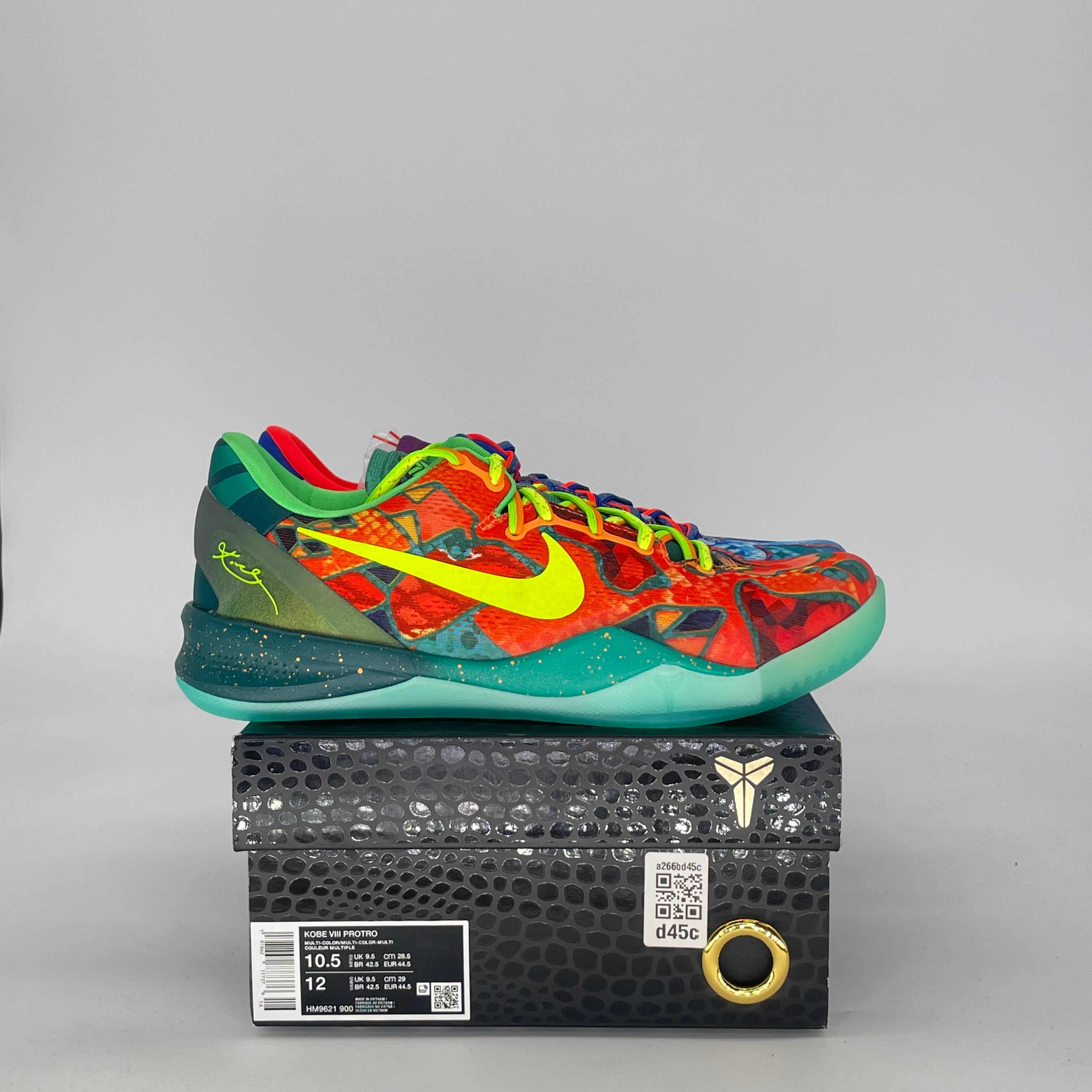 NIKE KOBE 8 PROTRO WHAT THE HM9621-900 SIZE 10.5/12W