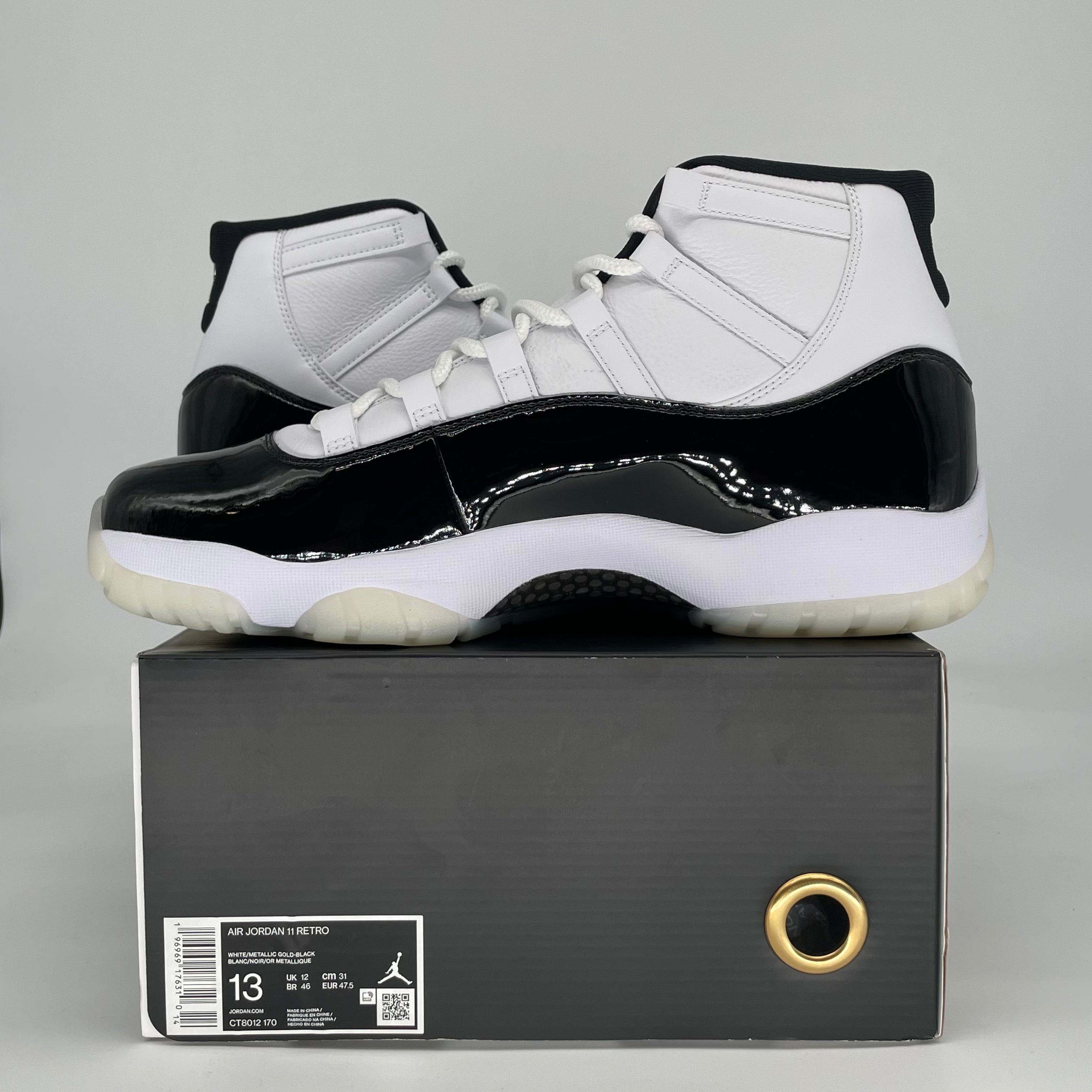 AIR JORDAN 11 DMP GRATITUDE CT8012-170 SIZE 13/14.5W