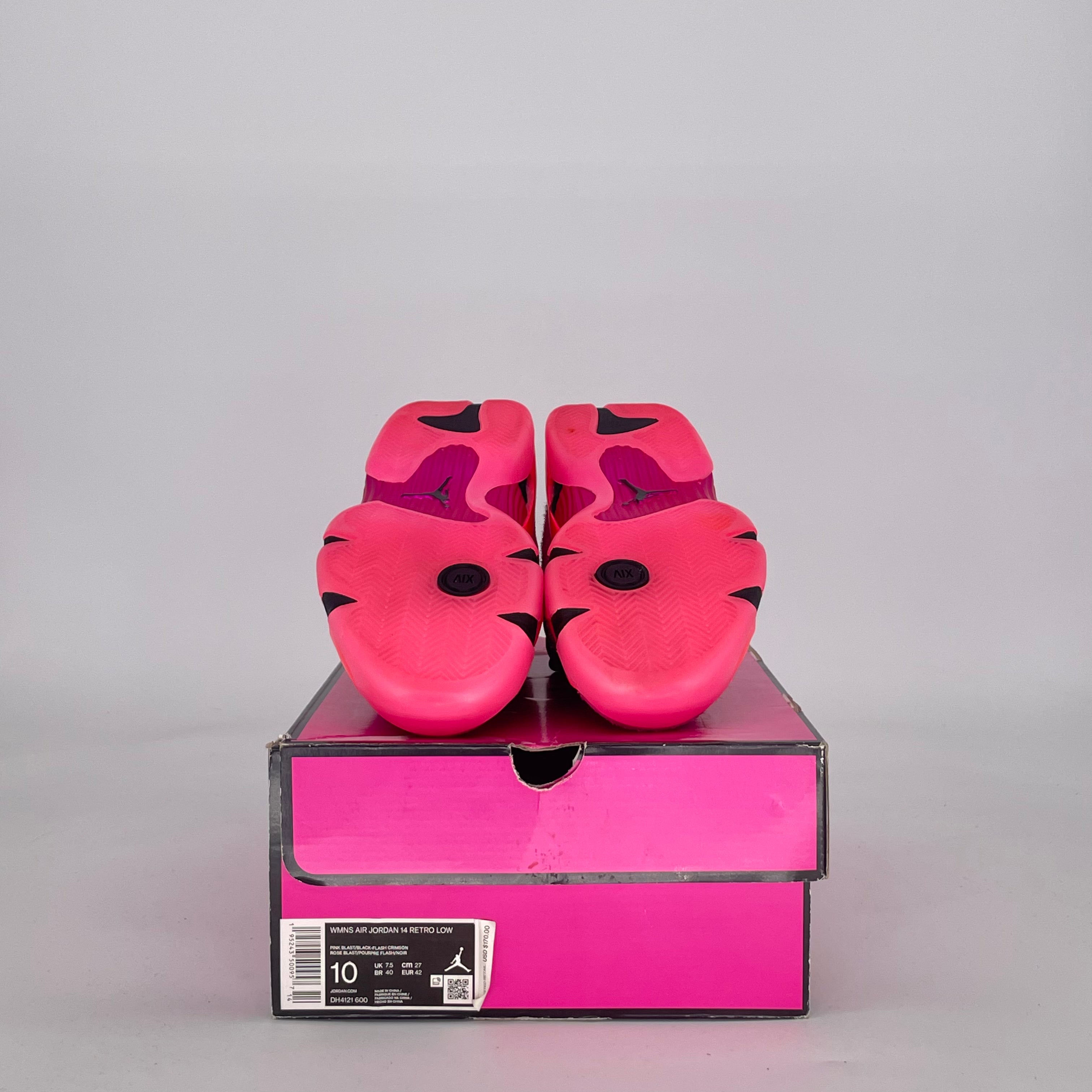 AIR JORDAN 14 LOW SHOCKING PINK DH4121-600 SIZE 8.5/10W