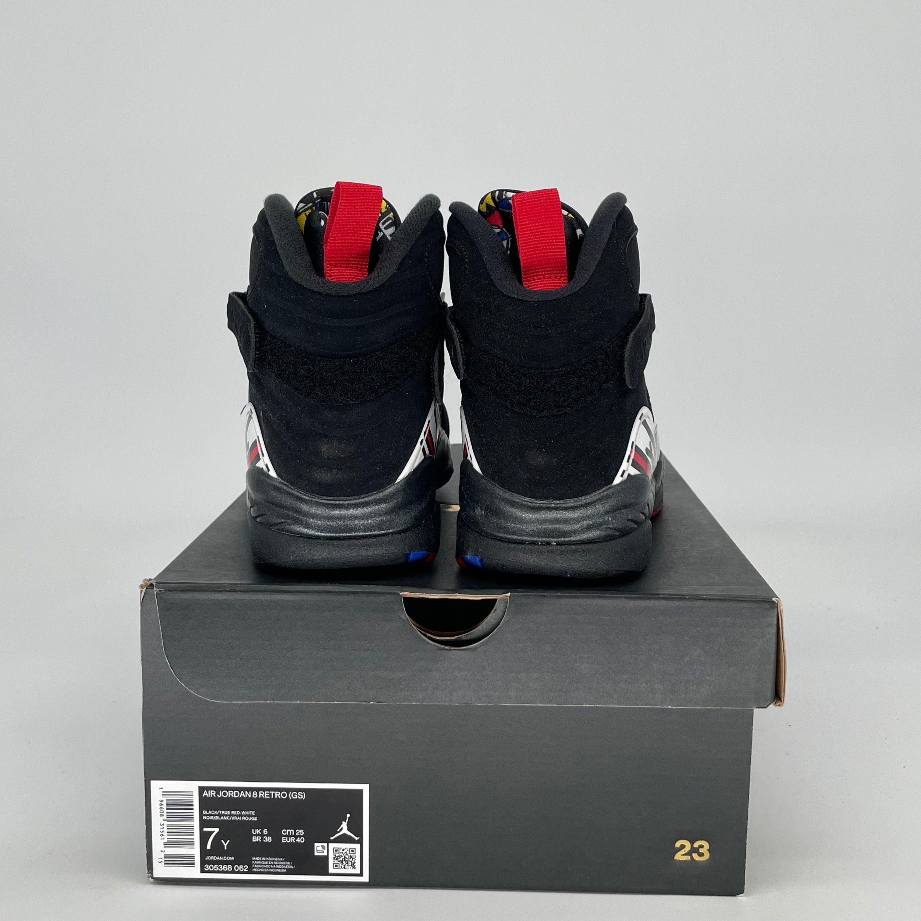 AIR JORDAN 8 PLAYOFFS 305368-062 SIZE 7/8.5W