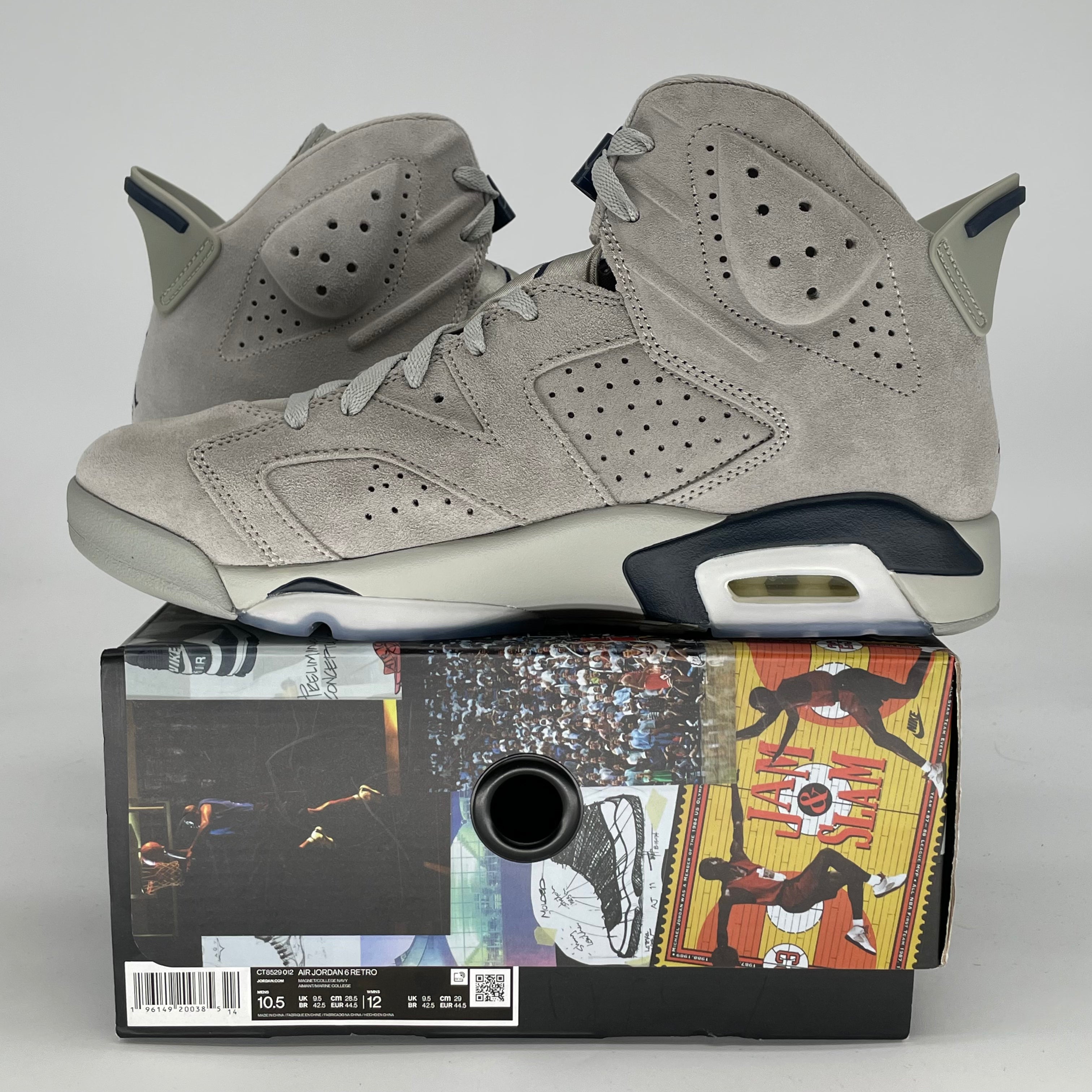 AIR JORDAN 6 GEORGETOWN CT8529-012 SIZE 10.5/12W