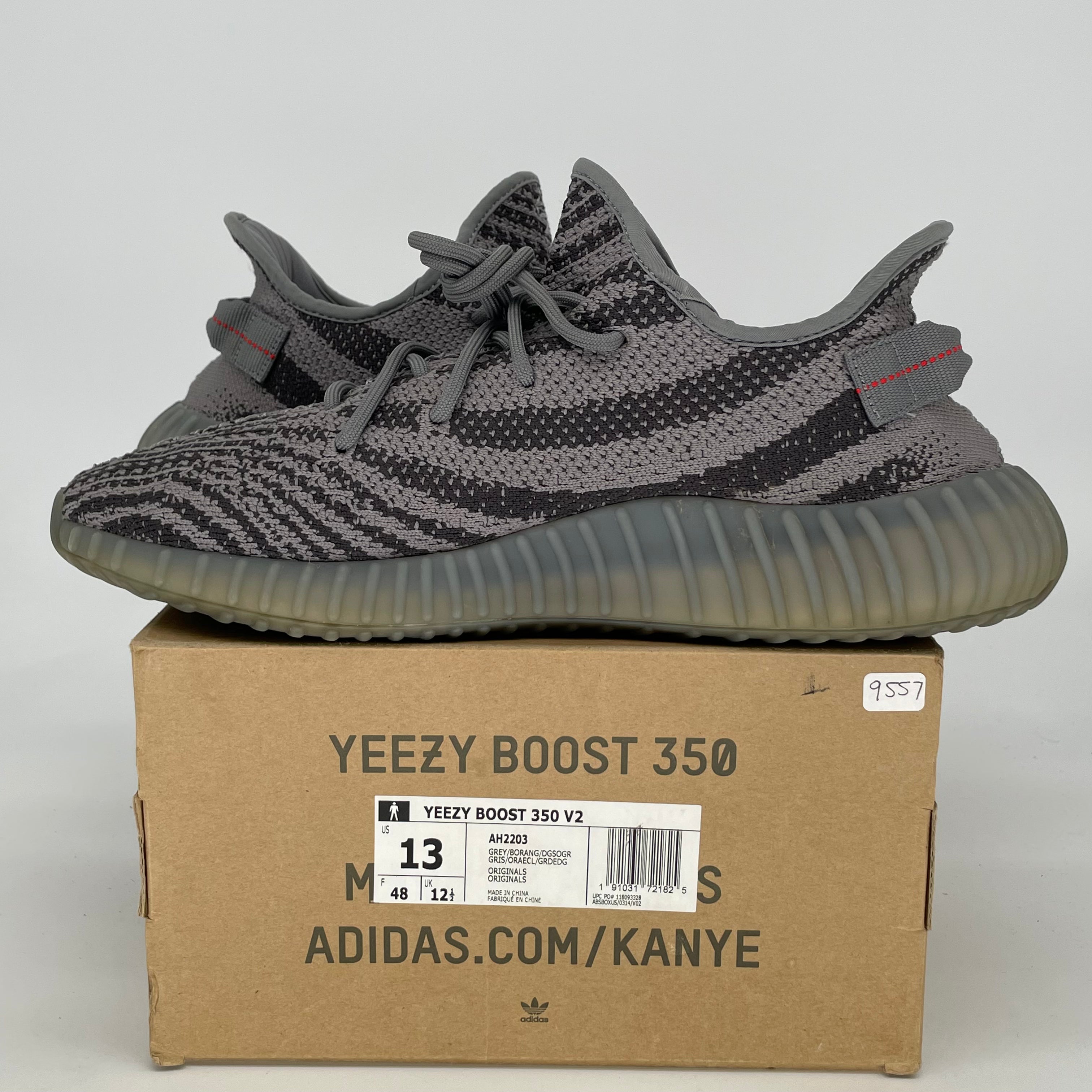 ADIDAS YEEZY 350 V2 BELUGA 2.0 AH2203 SIZE 13/14.5W
