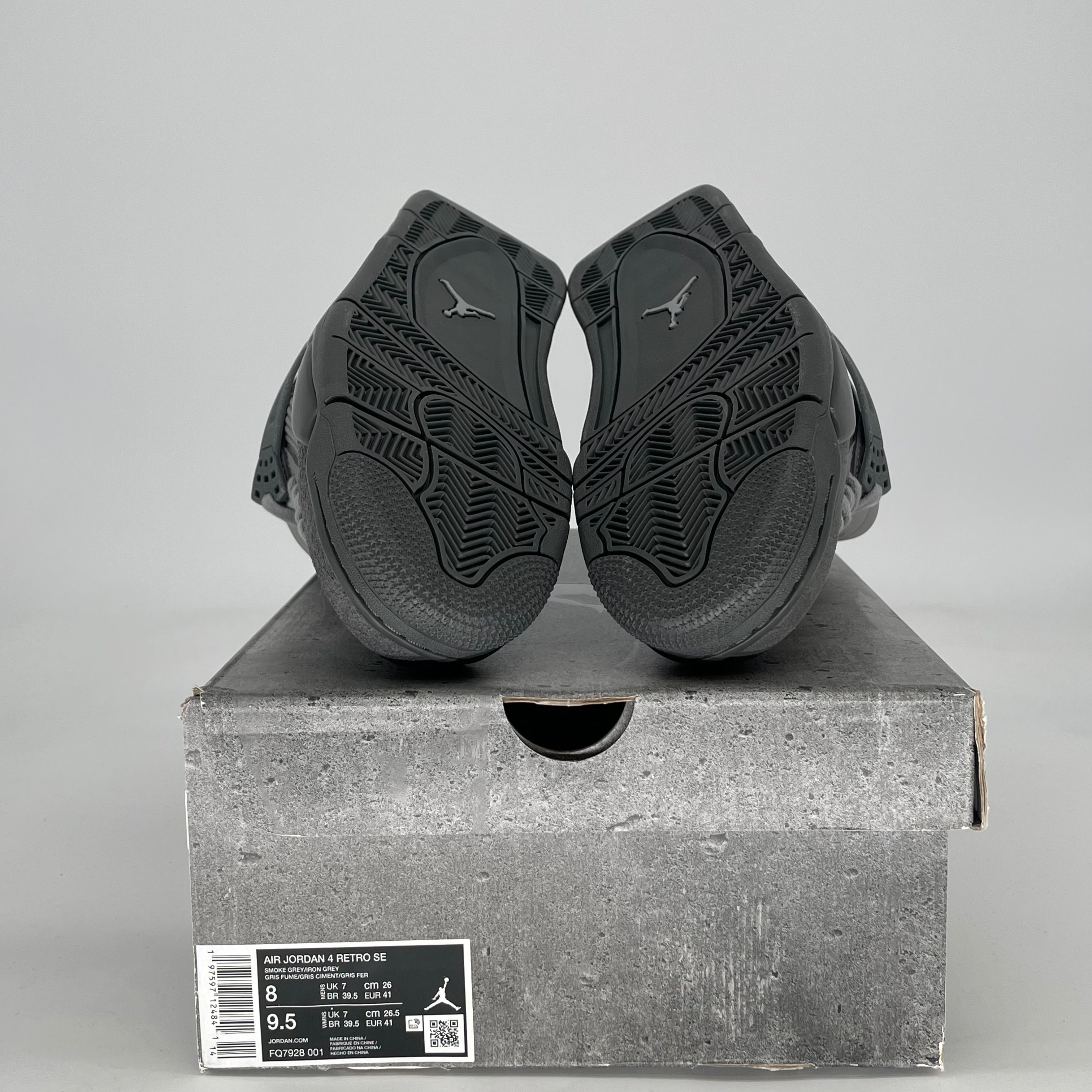 AIR JORDAN 4 WET CEMENT HM8965-001 SIZE 8/9.5W