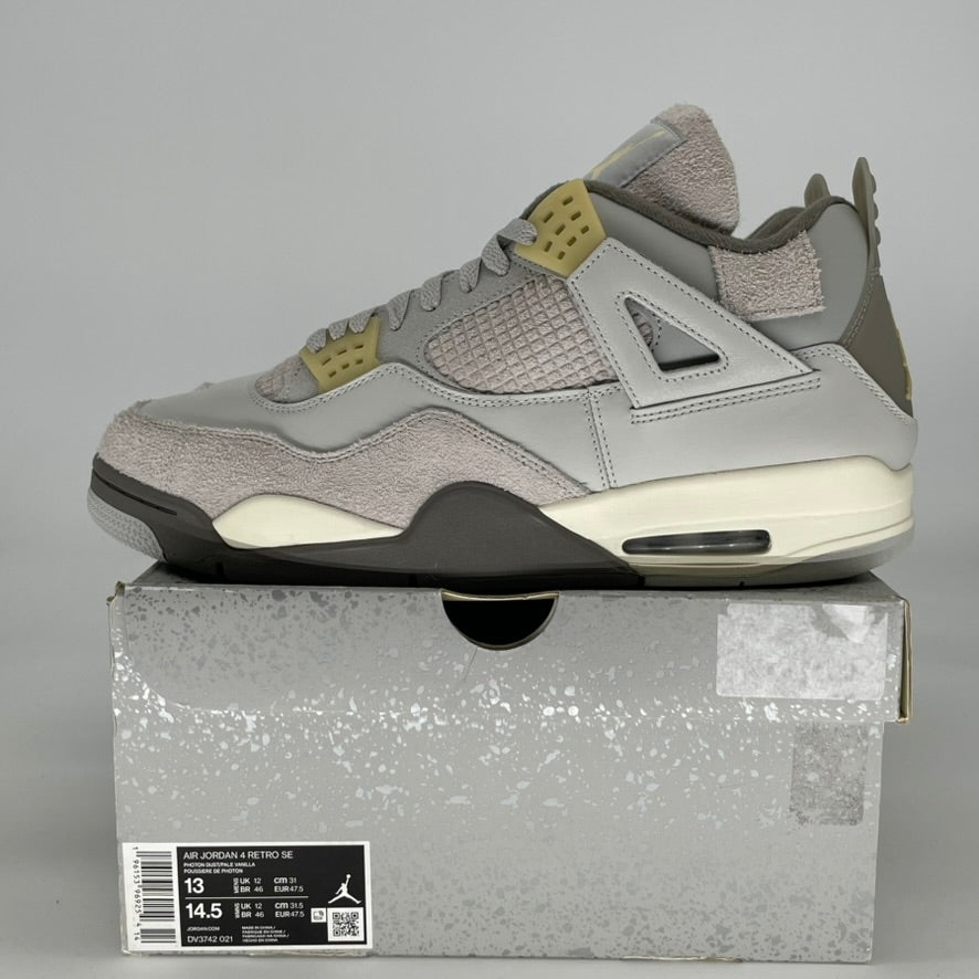 AIR JORDAN 4 CRAFT PHOTON DUST DV3742-021 SIZE 13/14.5W