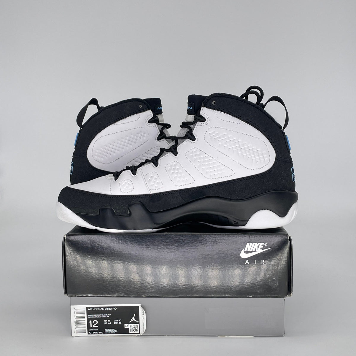 Jordan 9 Retro University Blue