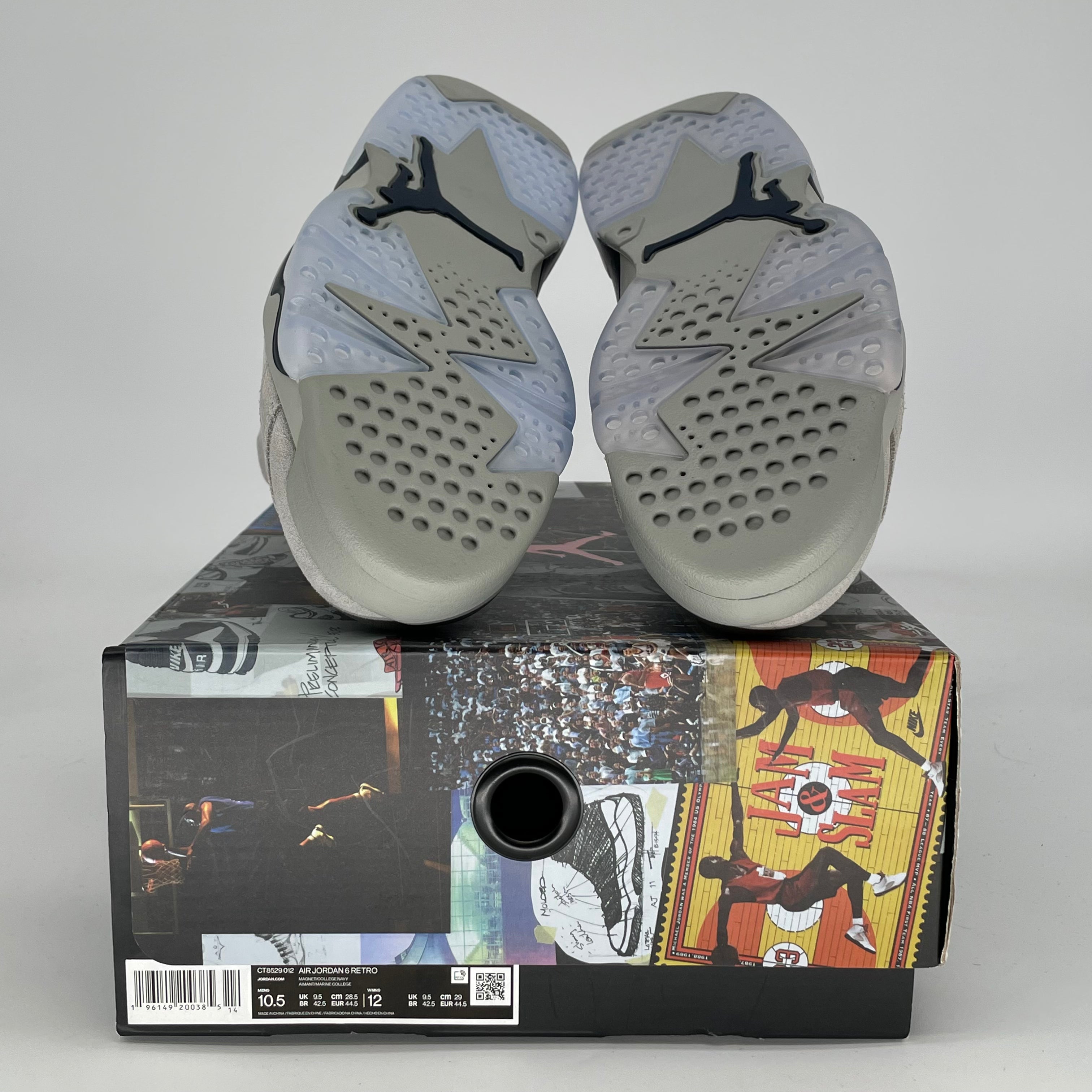 AIR JORDAN 6 GEORGETOWN CT8529-012 SIZE 10.5/12W