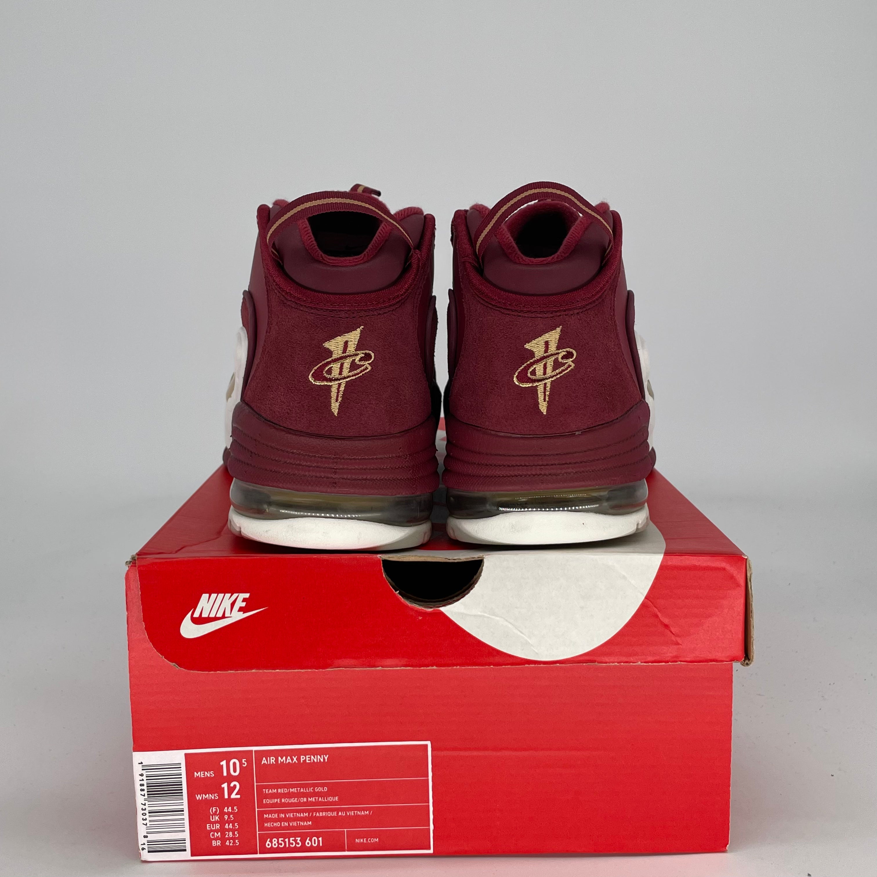 NIKE AIR MAX PENNY HOUSE PARTY 685153-601 SIZE 10.5/12W