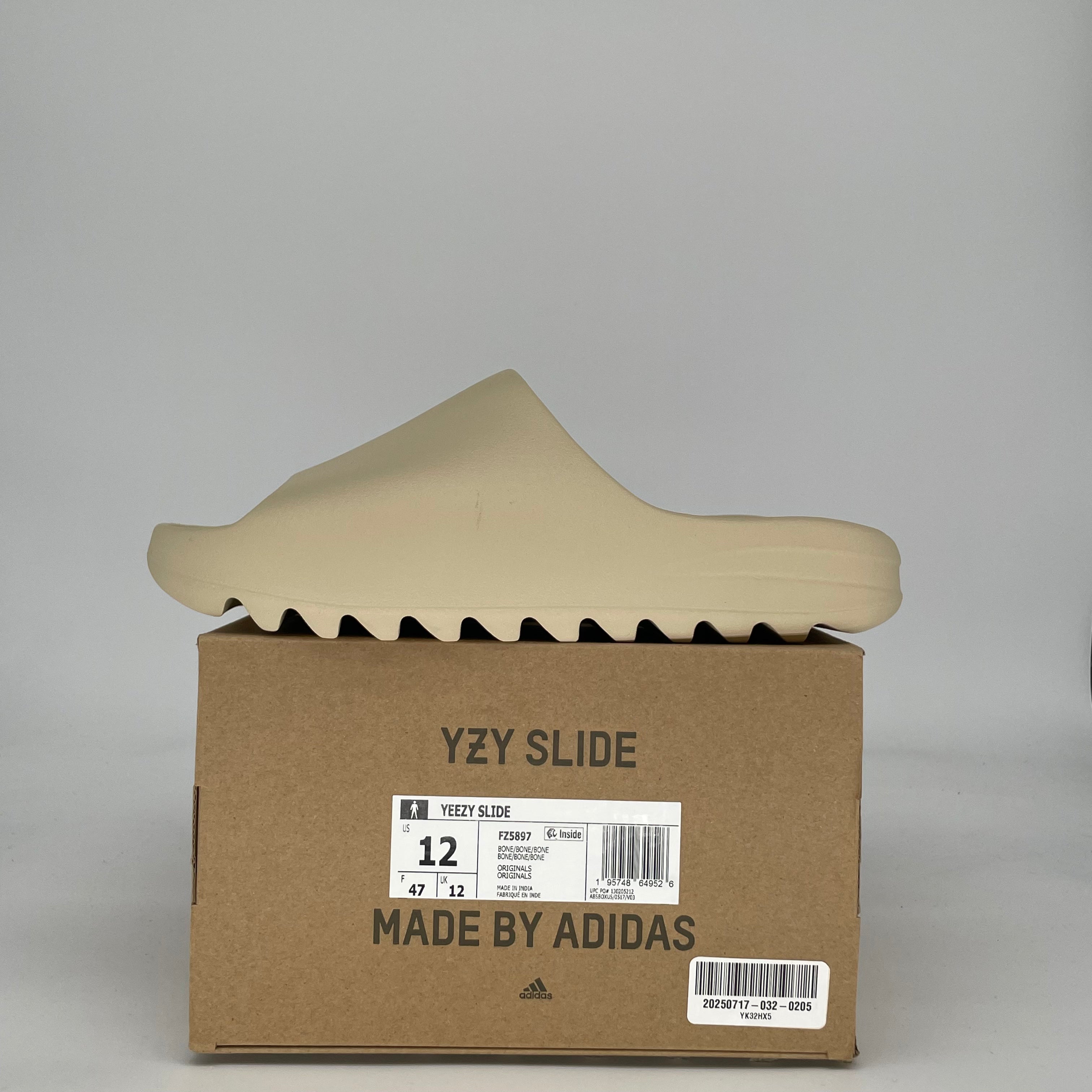 ADIDAS YEEZY SLIDE BONE FZ5897 SIZE 12/13.5W