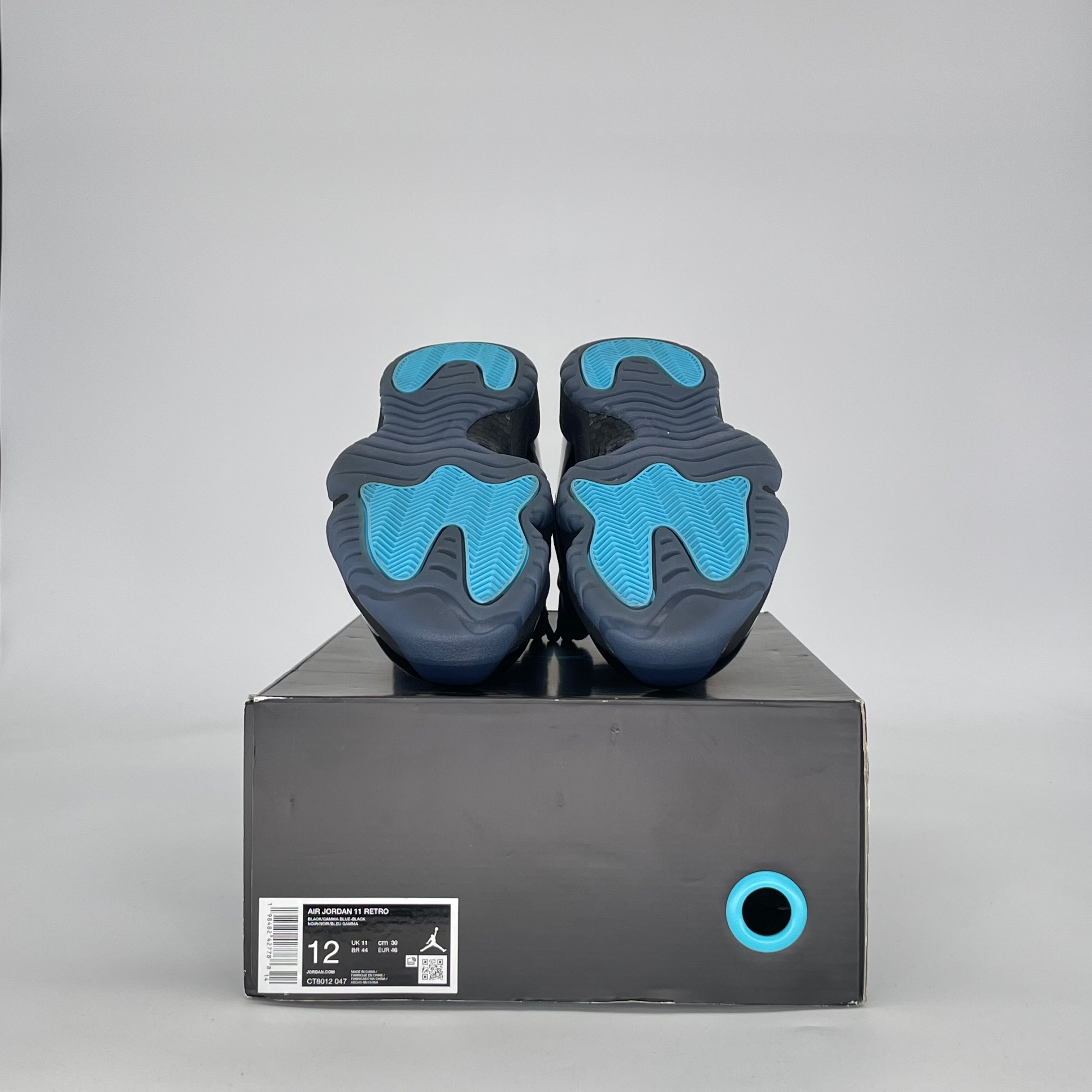 AIR JORDAN 11 GAMMA BLUE CT8012-047 SIZE 12/13.5W