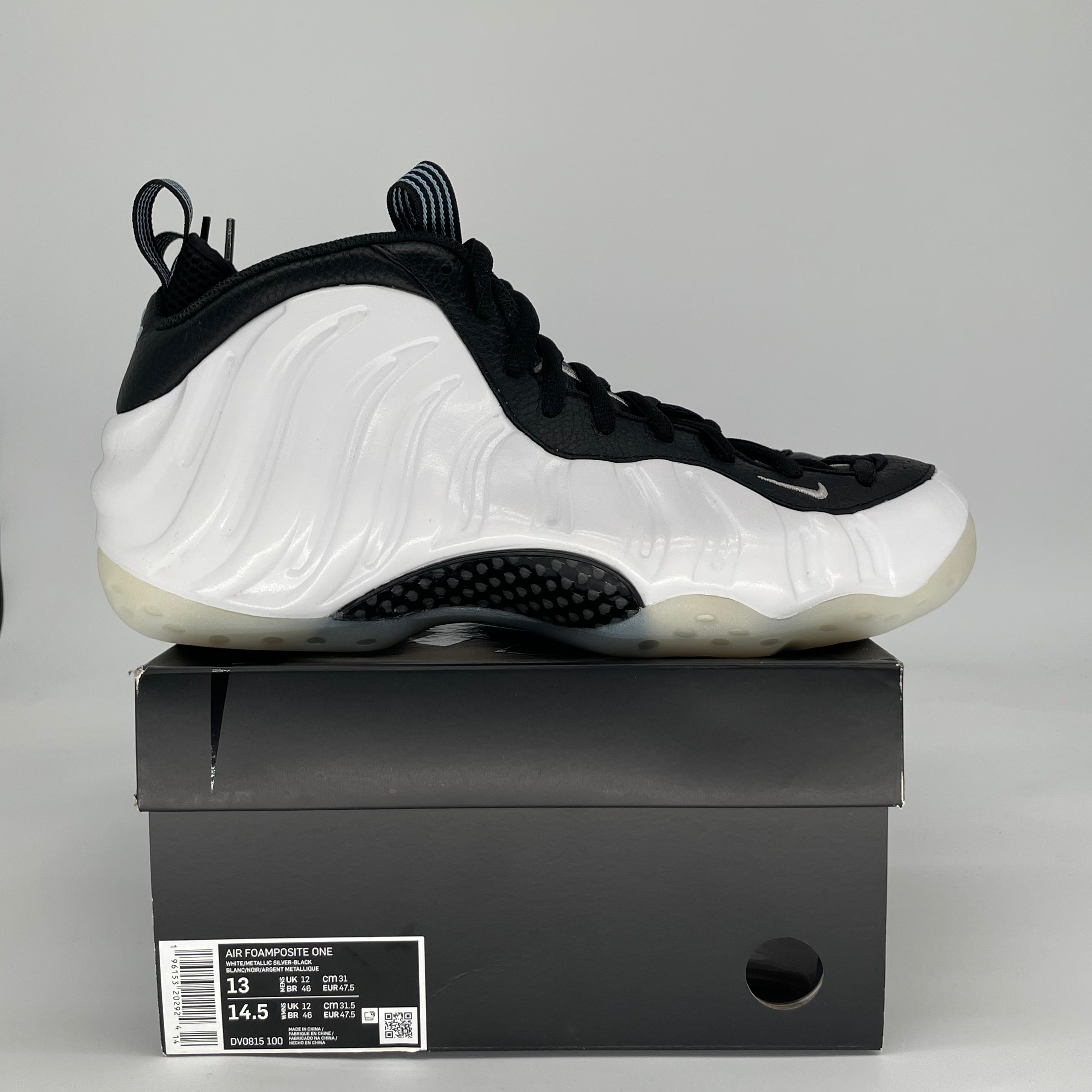 NIKE AIR FOAMPOSITE ONE PENNY PE DV0518-100 SIZE 13/14.5W