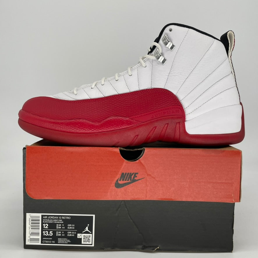 AIR JORDAN 12 CHERRY CT8013-116 SIZE 12/13.5W