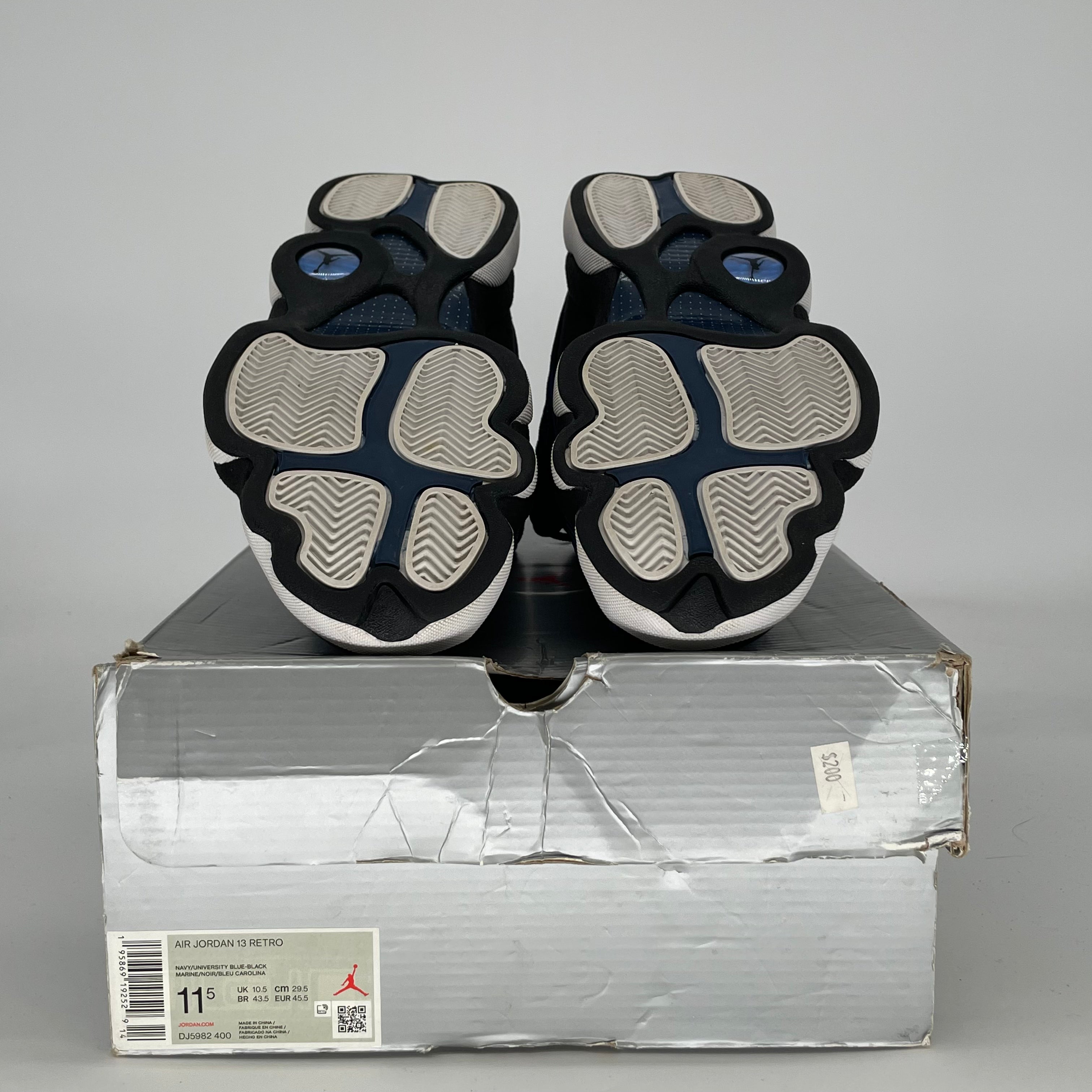 AIR JORDAN 13 BRAVE BLUE DJ5982-400 SIZE 11.5/13W