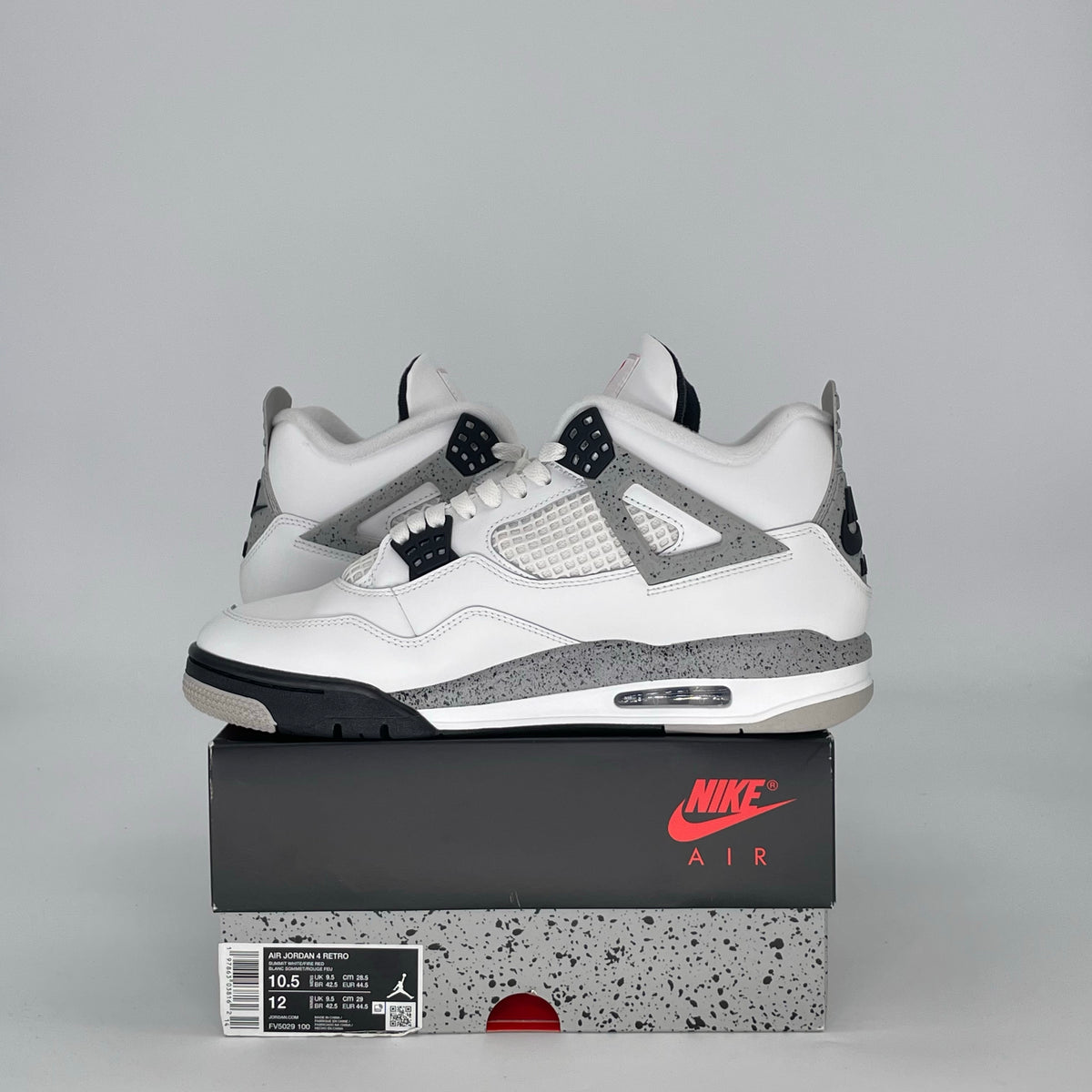 Jordan 4 Retro White Cement (2025)