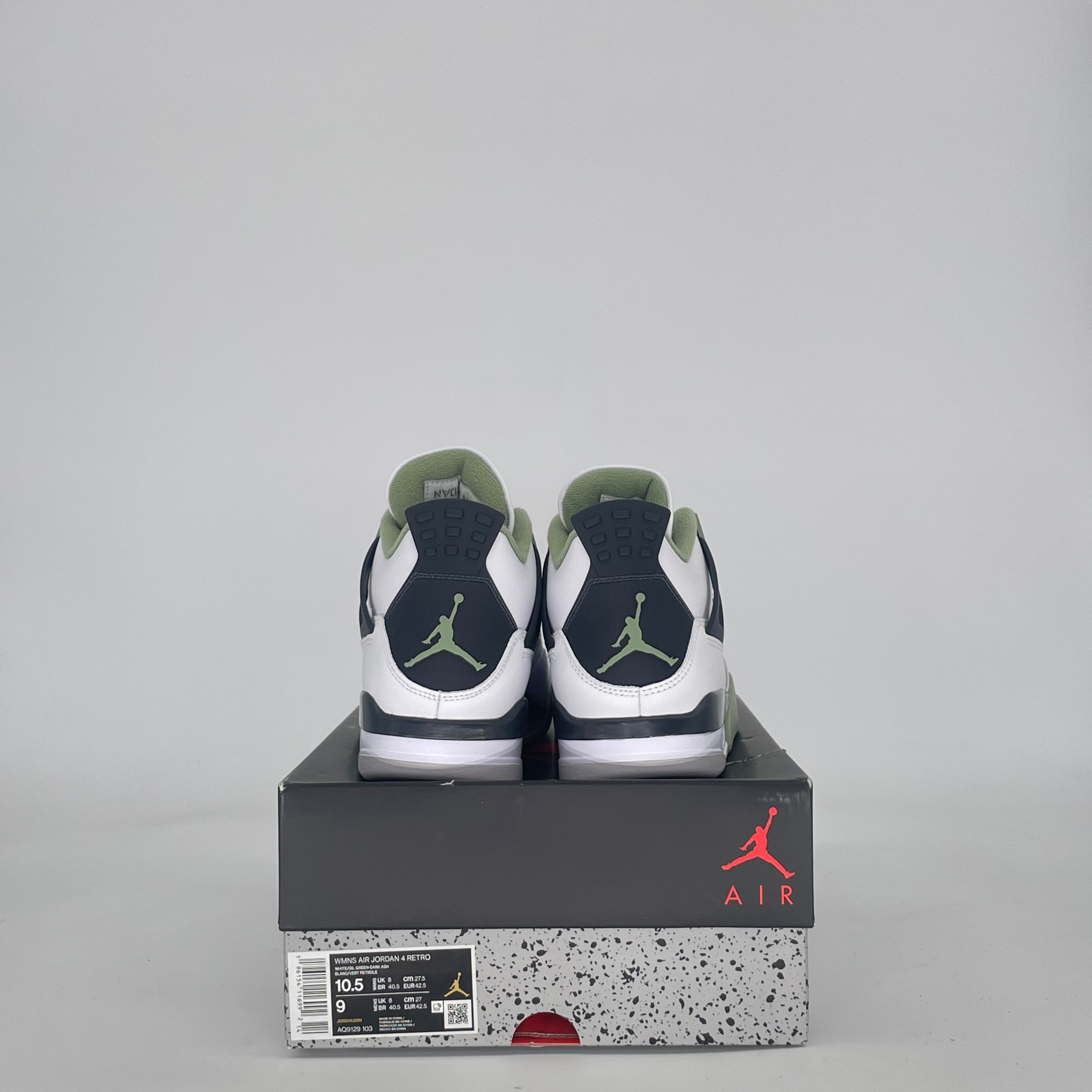 AIR JORDAN 4 SEAFOAM AQ9129-103 SIZE 9/10.5W