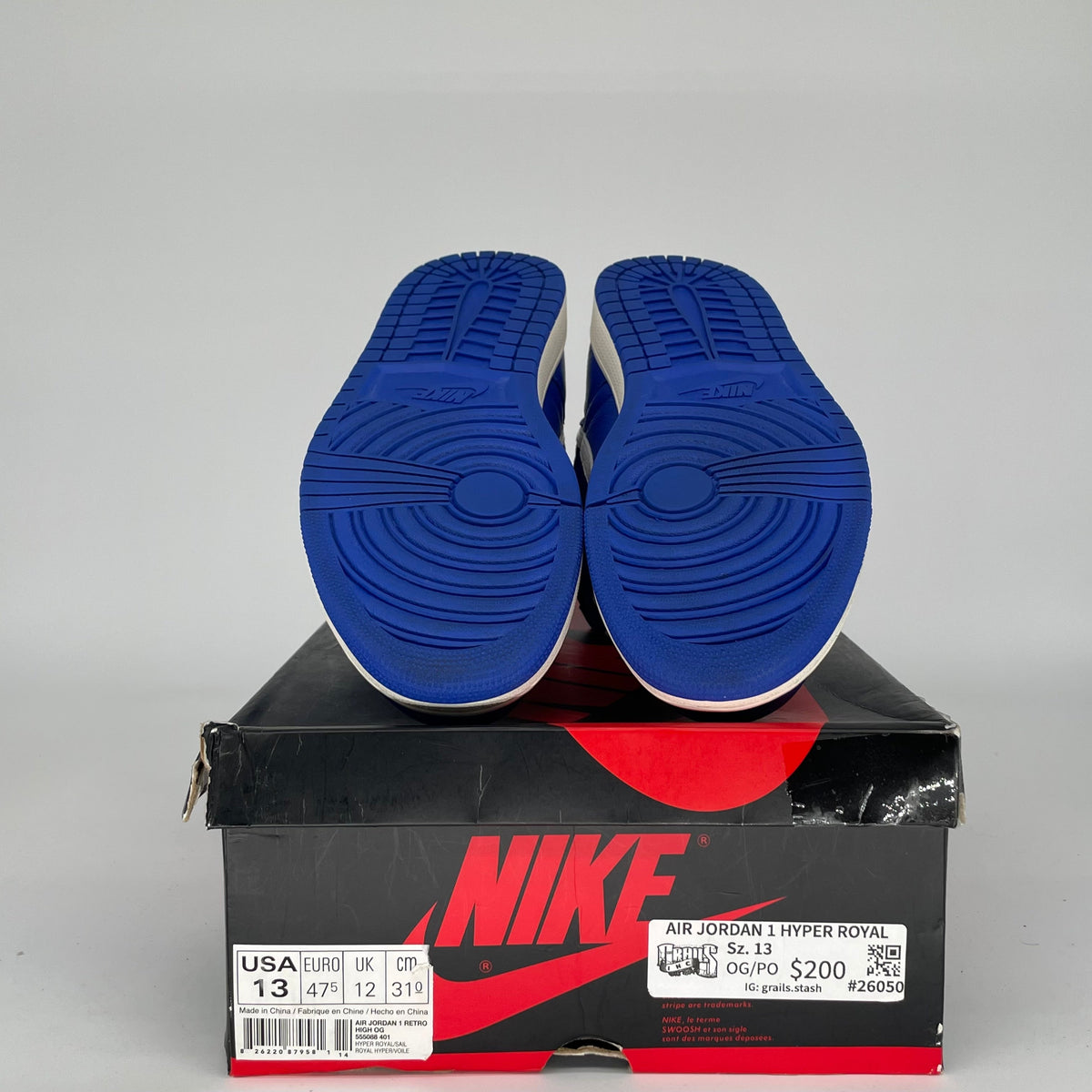 Jordan 1 Retro High Hyper Royal