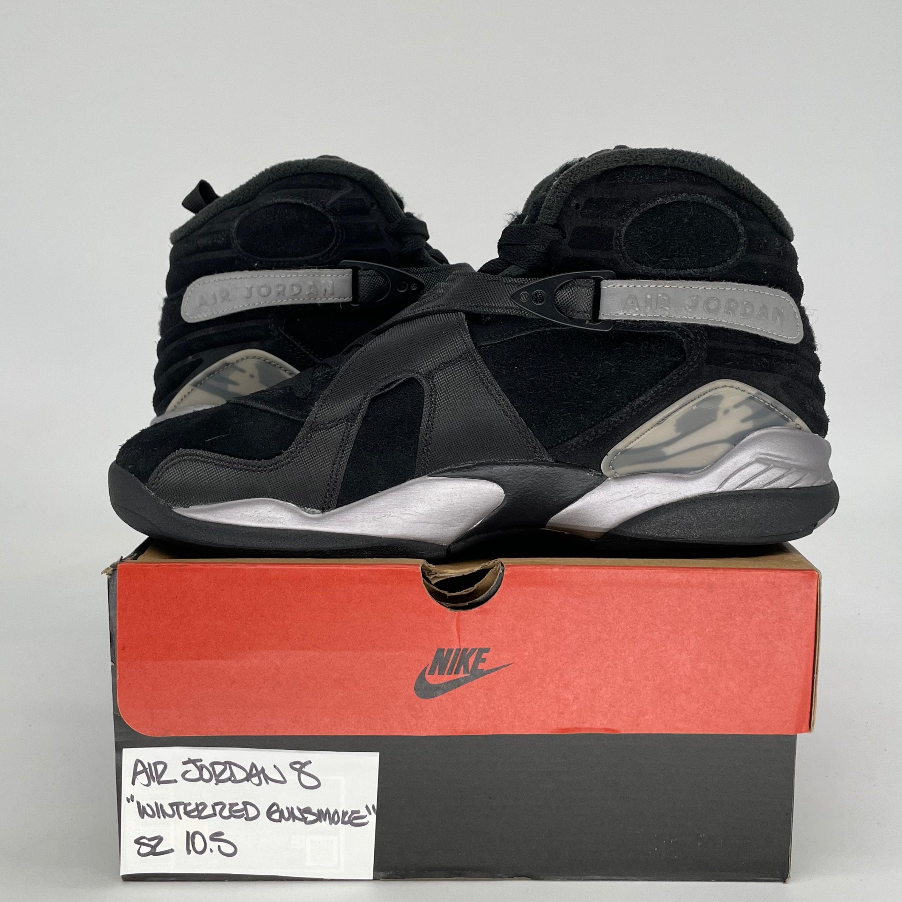 AIR JORDAN 8 WINTERIZED GUNSMOKE FD1334-001 SIZE 10.5/12W