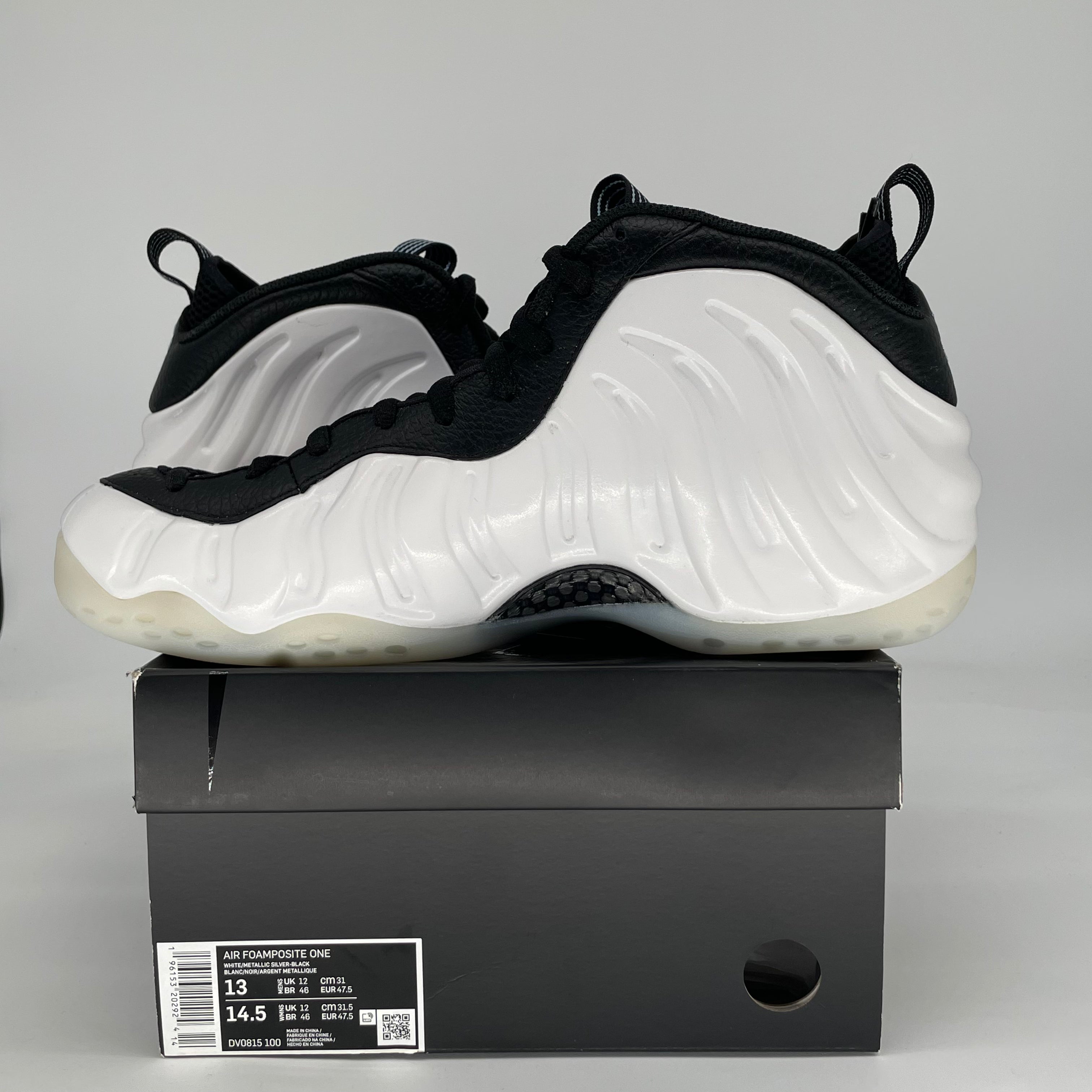 NIKE AIR FOAMPOSITE ONE PENNY PE DV0518-100 SIZE 13/14.5W