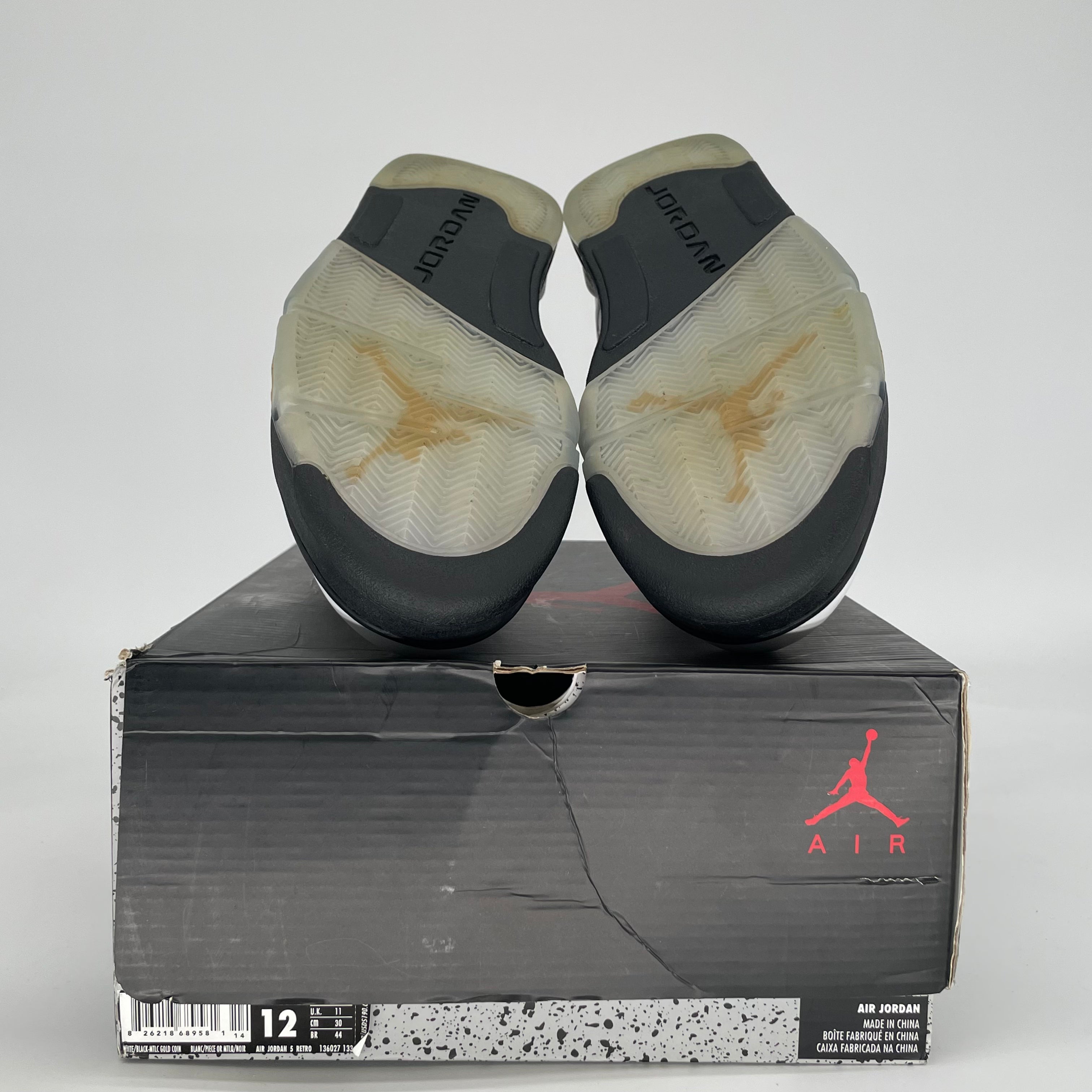 AIR JORDAN 5 OLYMPIC 136027-133 SIZE 12/13.5W
