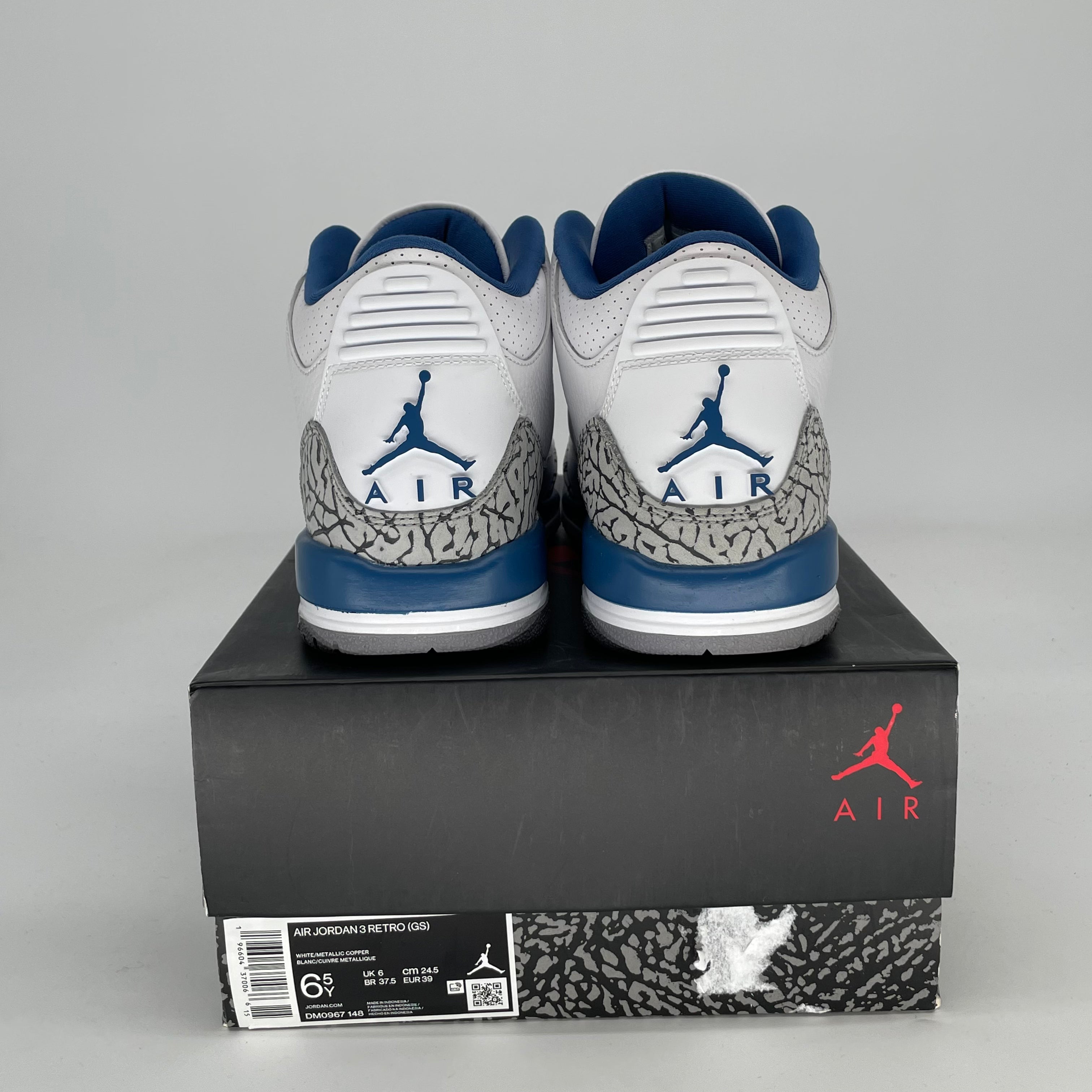 AIR JORDAN 3 WIZARDS DM0967-148 SIZE 6.5/8W