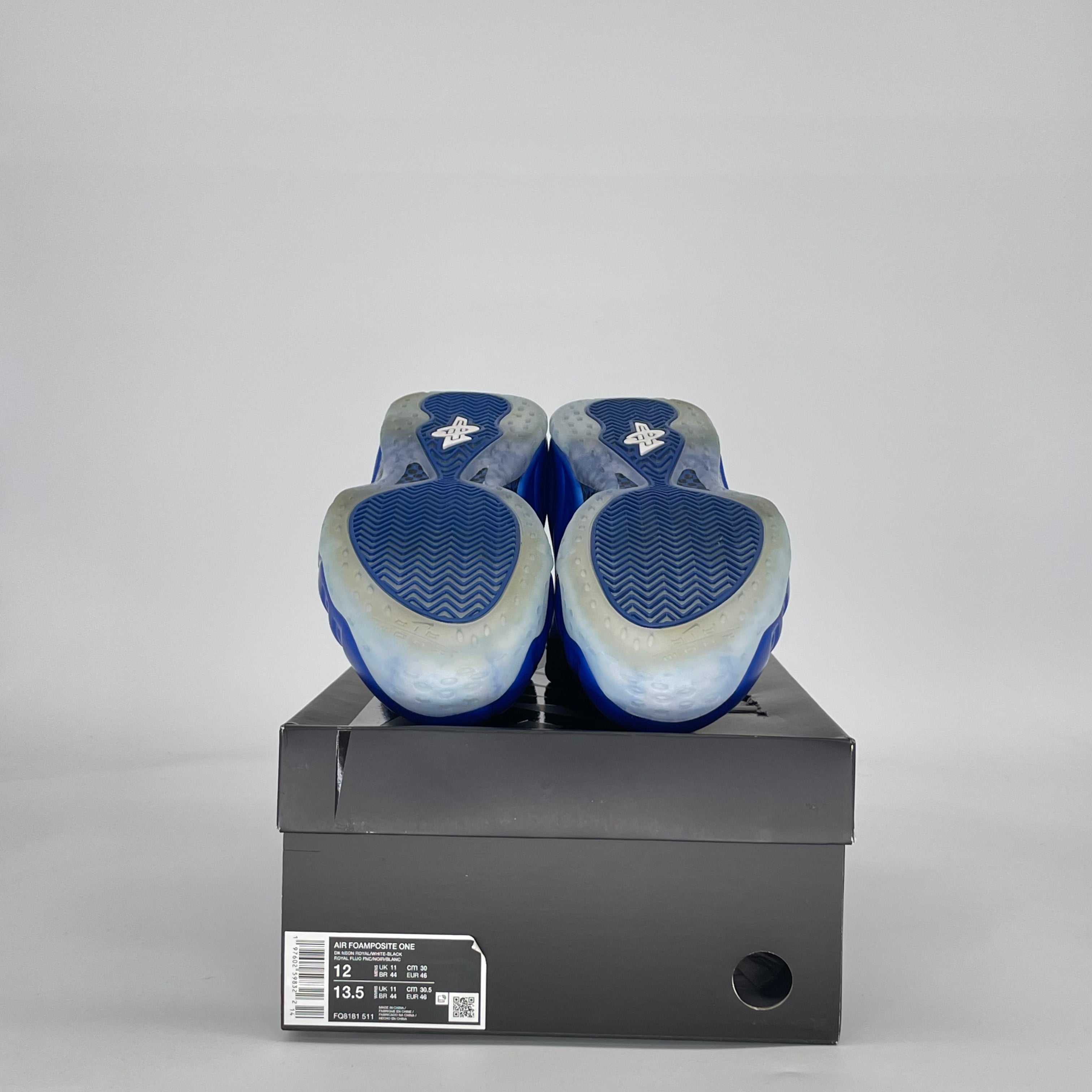 NIKE AIR FOAMPOSITE ONE INTERNATIONAL BLUE FQ8181-511 SIZE 12/13.5W