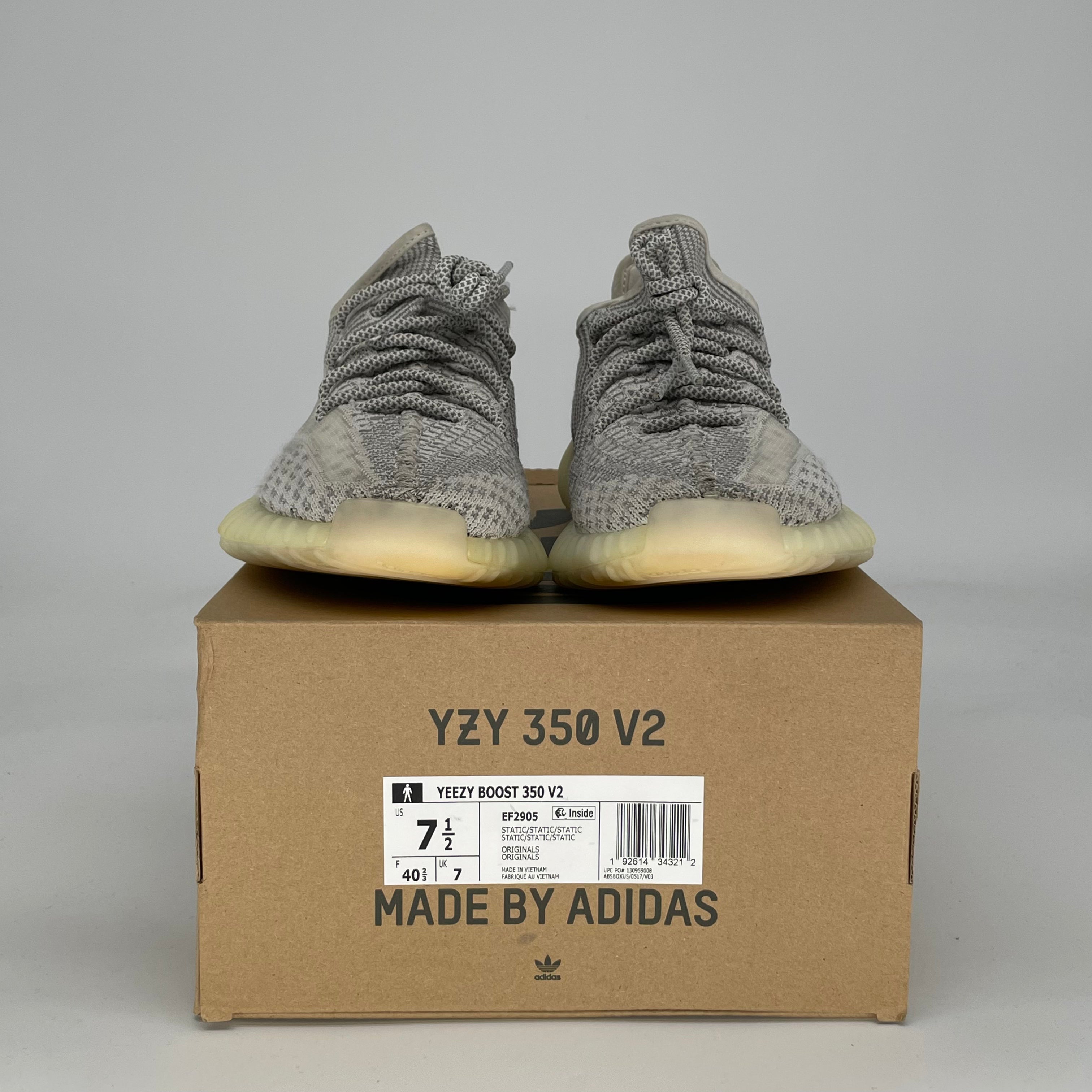 ADIDAS YEEZY 350 V2 STATIC EF2905 SIZE 7.5/9W